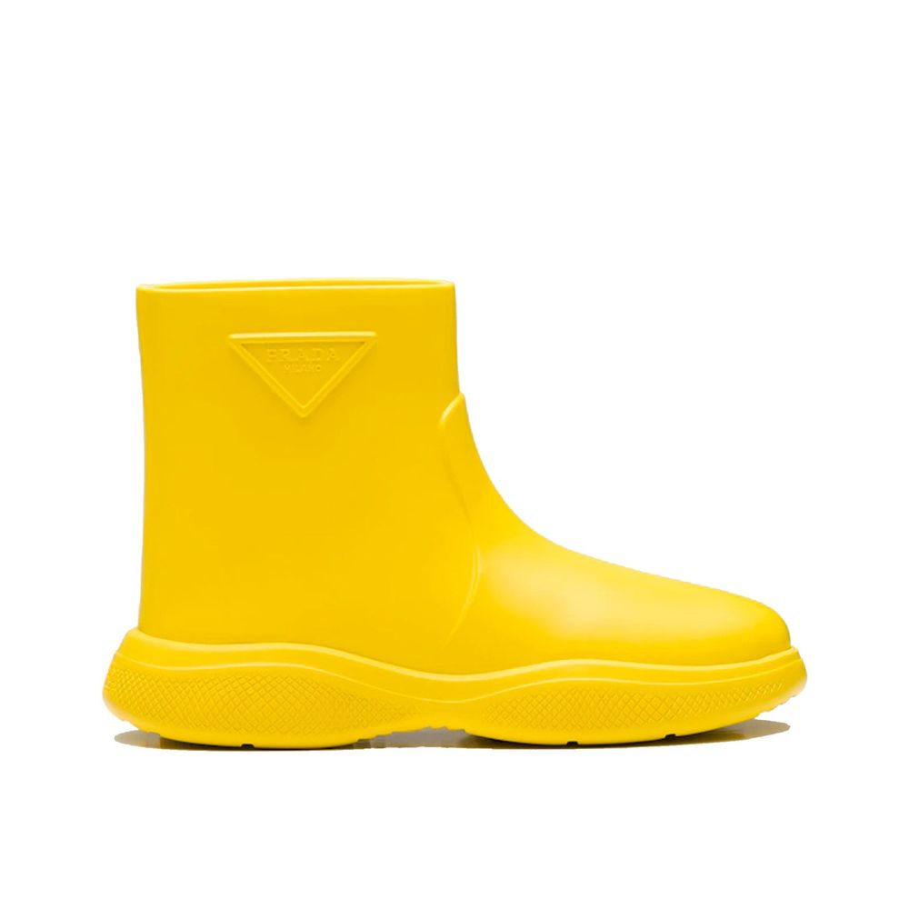 Prada Multicolor Rubber Rain Boots