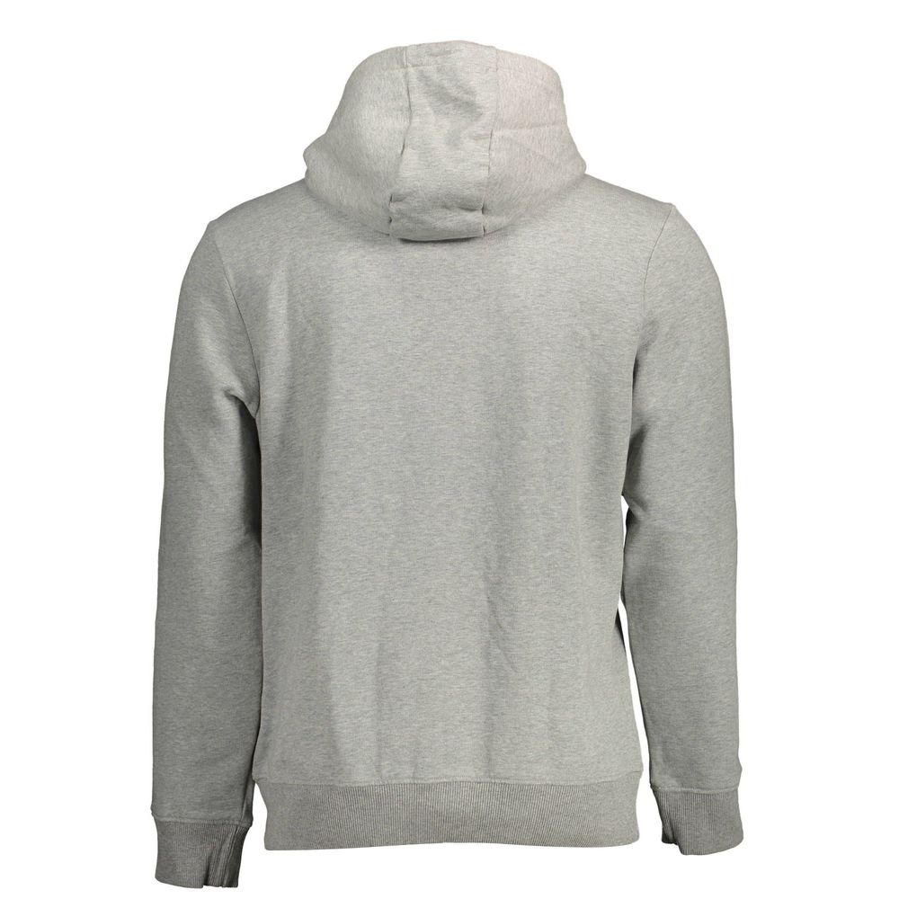 Napapijri Gray Cotton Hoodie