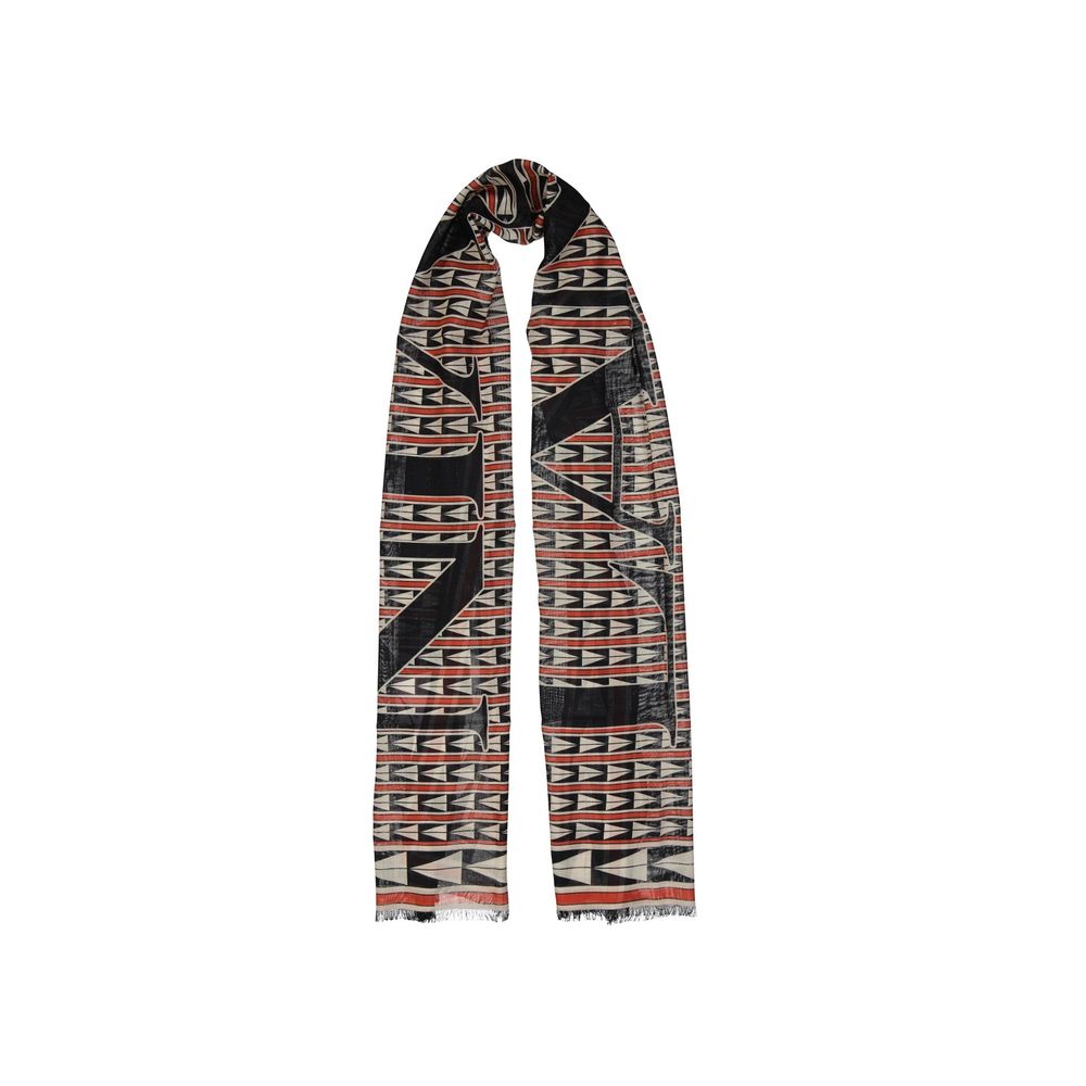 Lanvin Black Wool Scarf