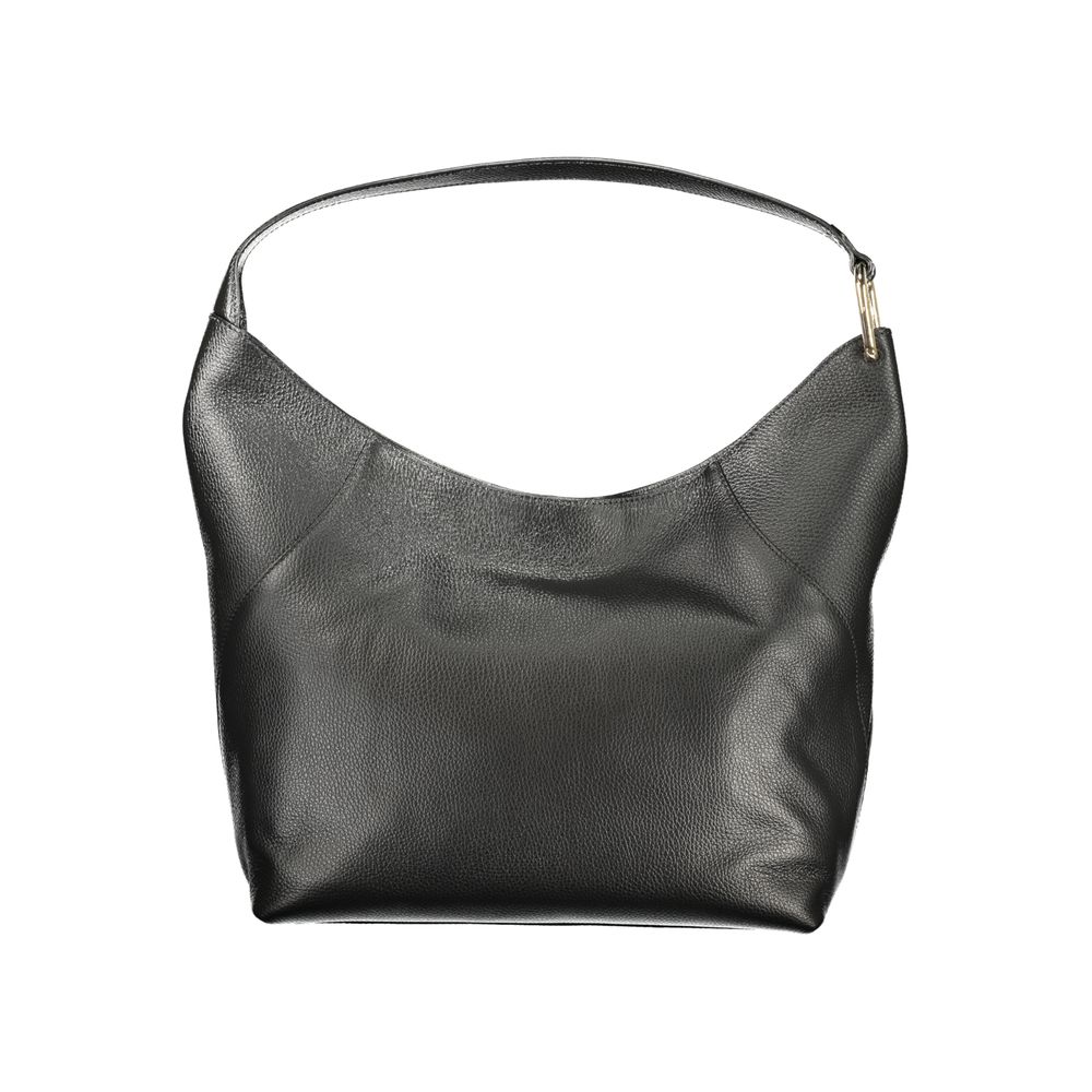 Furla Nero Pelle Women Shoulder Bag