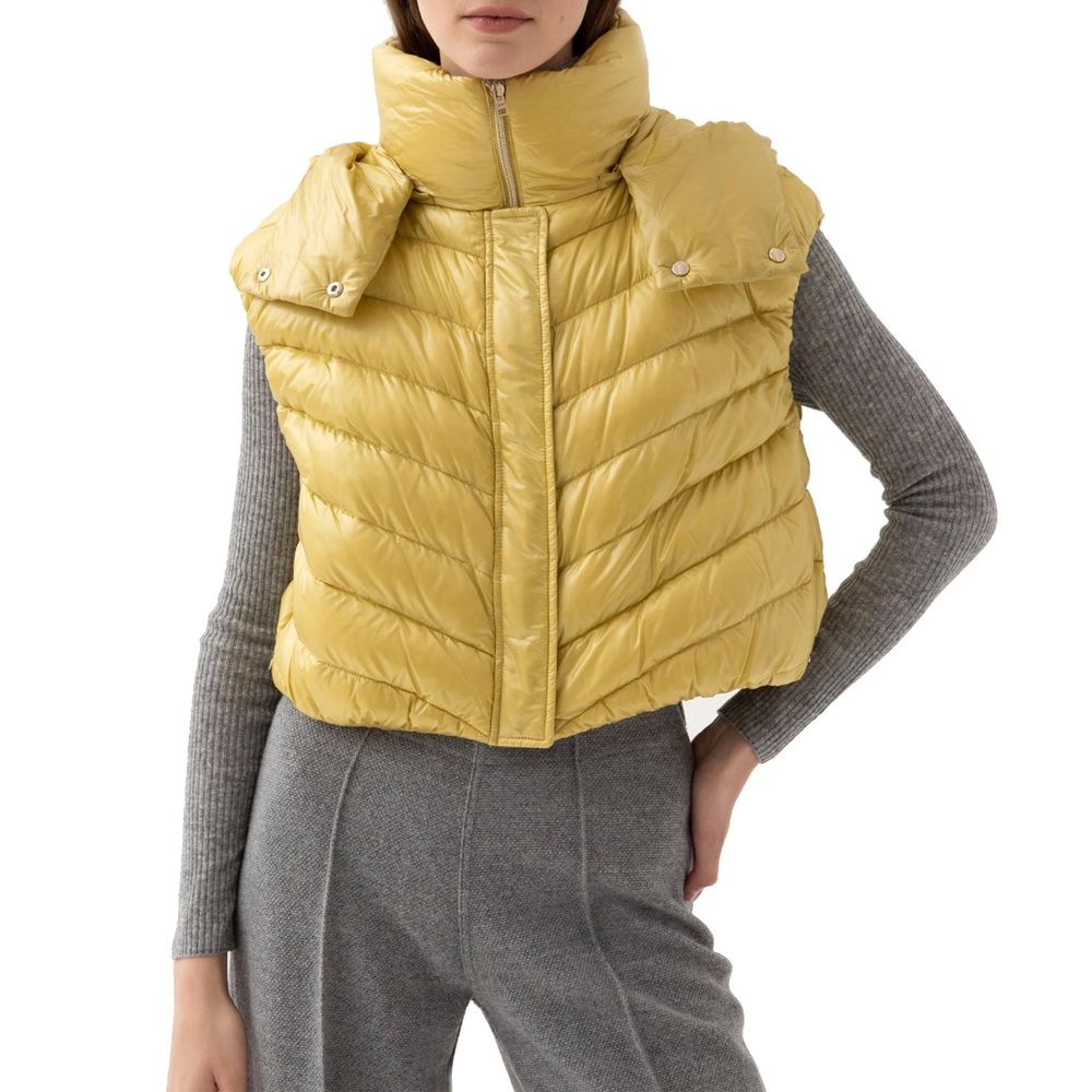 Herno Multicolor Polyamide Sleeveless Jacket