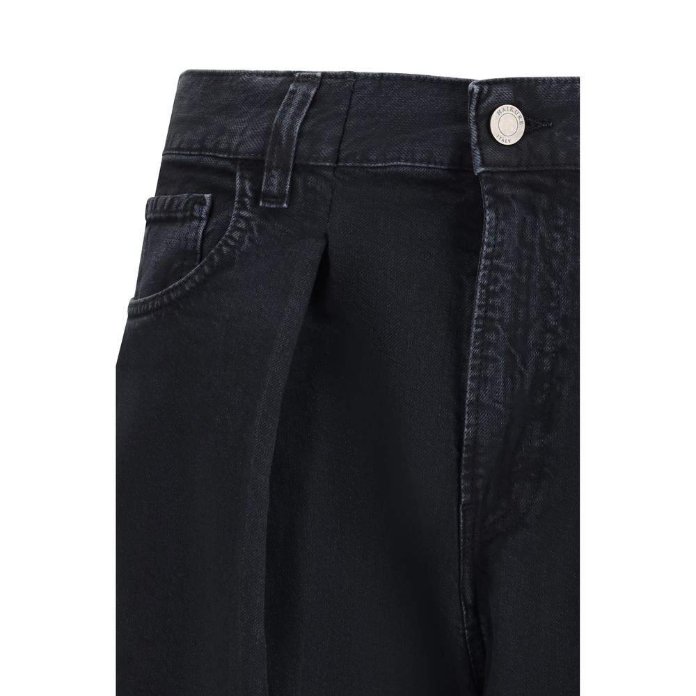 Haikure Black Cotton Jeans Denim