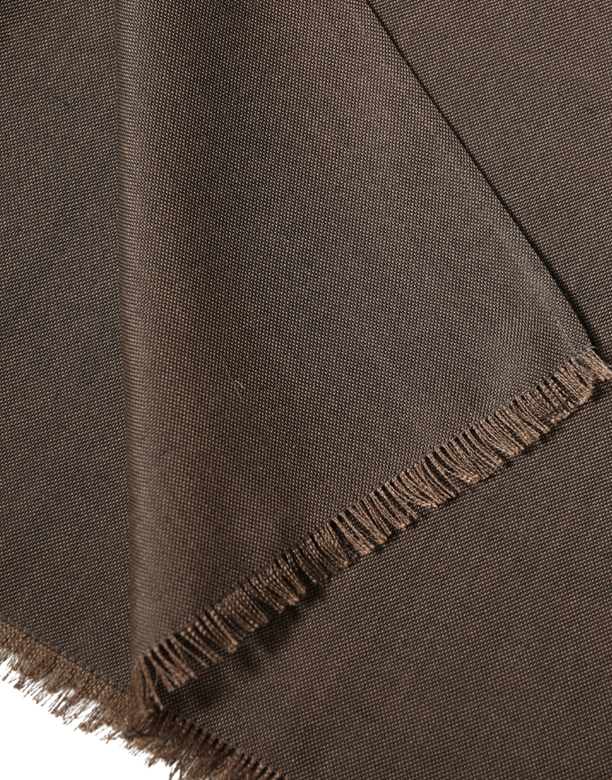 Dolce & Gabbana Brown Polyester Neck Warmer Shawl 185cm x 165cm Men Scarf
