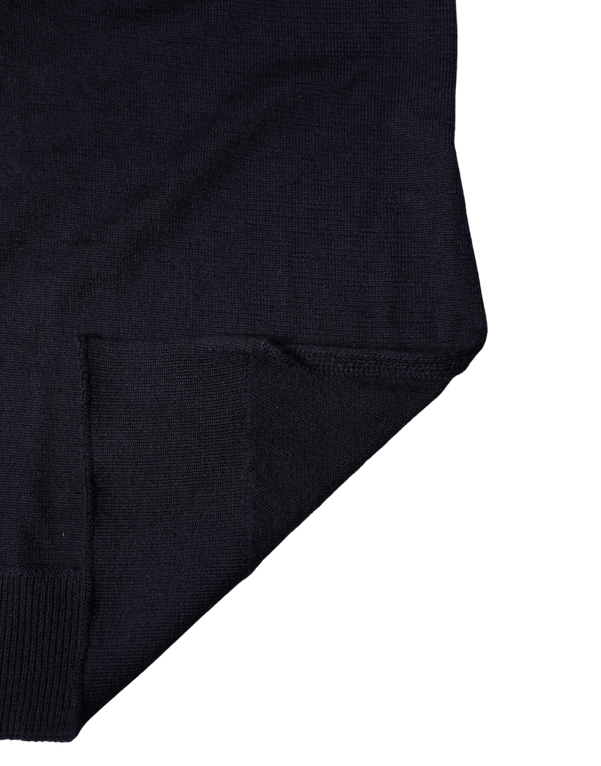 Dolce & Gabbana Blue Wool Knitted Shawl Neck Wrap 200cm x 25cm Scarf