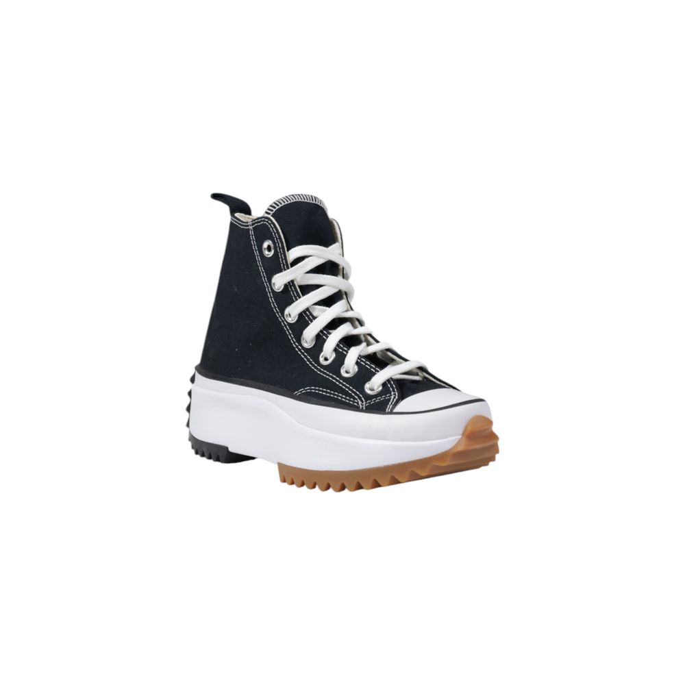 Converse Black And White Fabric Chunky Sneakers