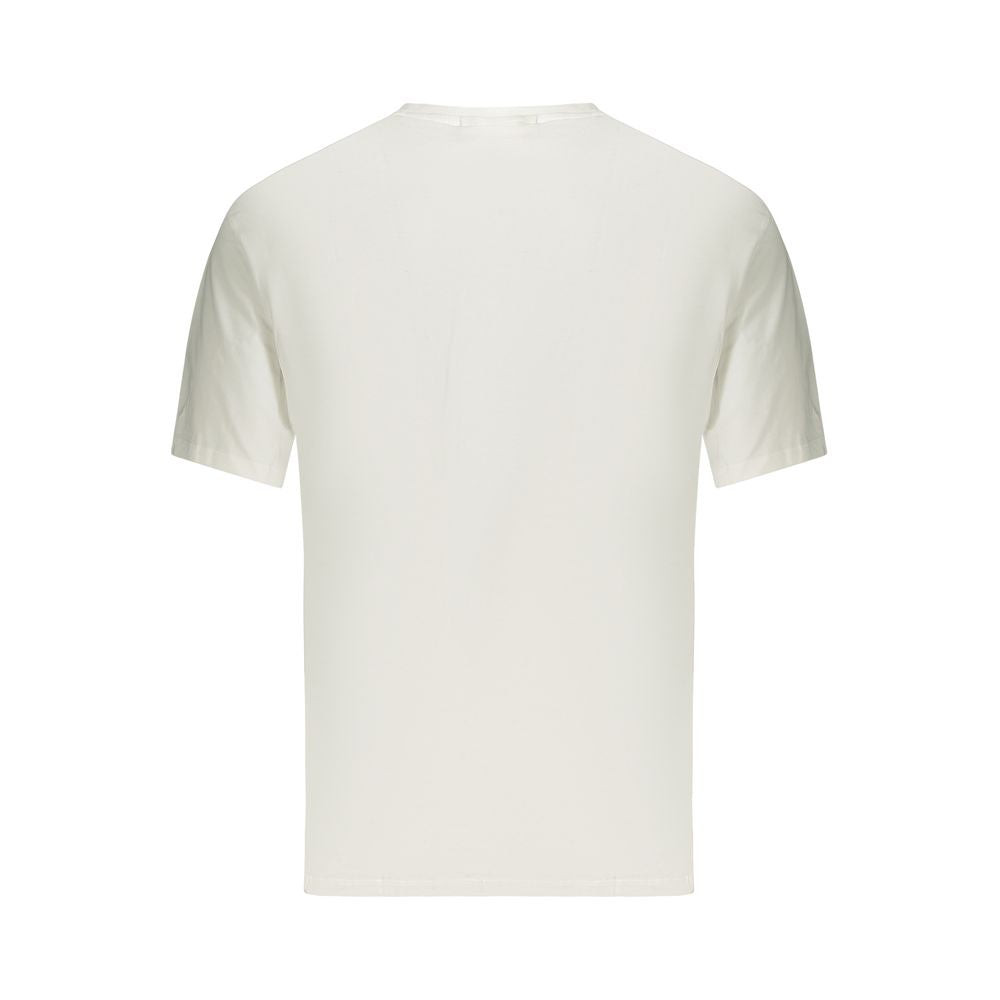 Calvin Klein White Cotton Men T-Shirt