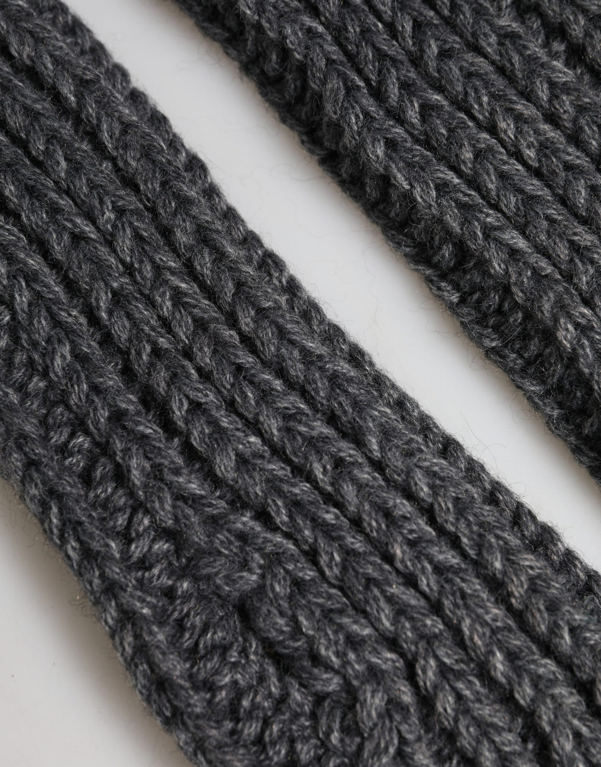Dolce & Gabbana Gray Acrylic Knitted Fingerless Arm Warmer Gloves