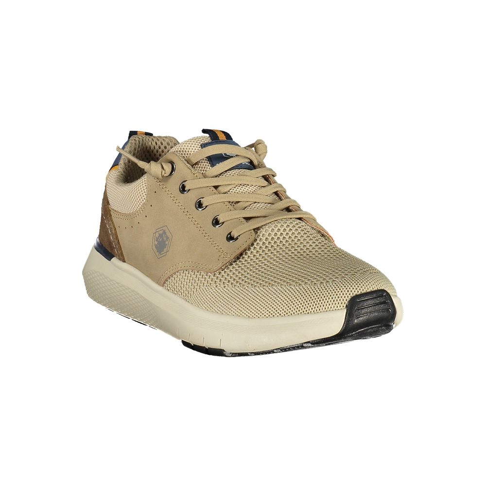 Lumberjack Beige Polyurethane Men Sneaker