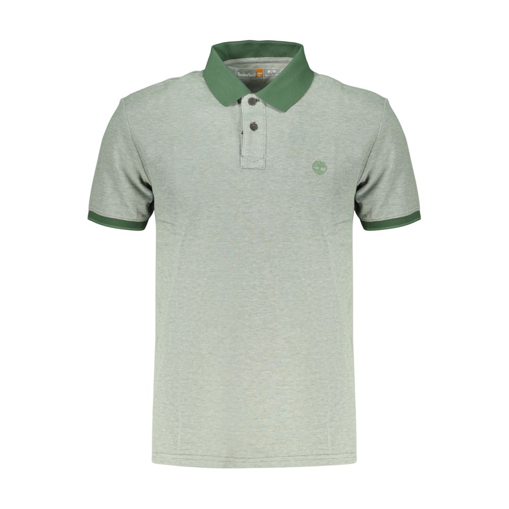 Timberland Verde Cotton Men Polo