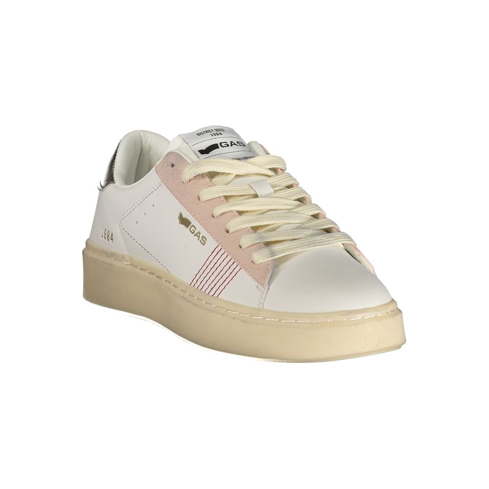 Gas White Polyurethane Women's Sneaker