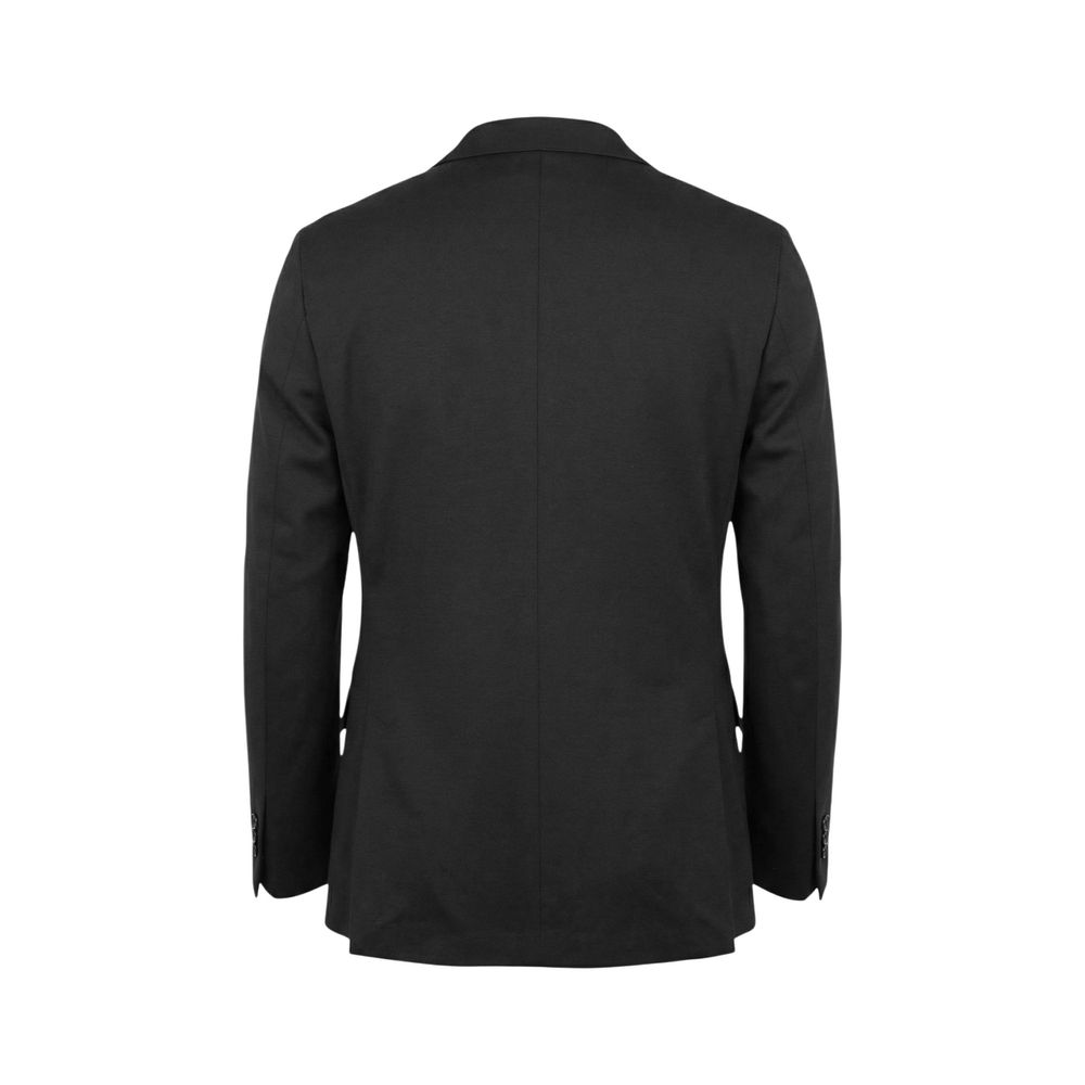 Mulish Black Cotton Two-Piece Suit