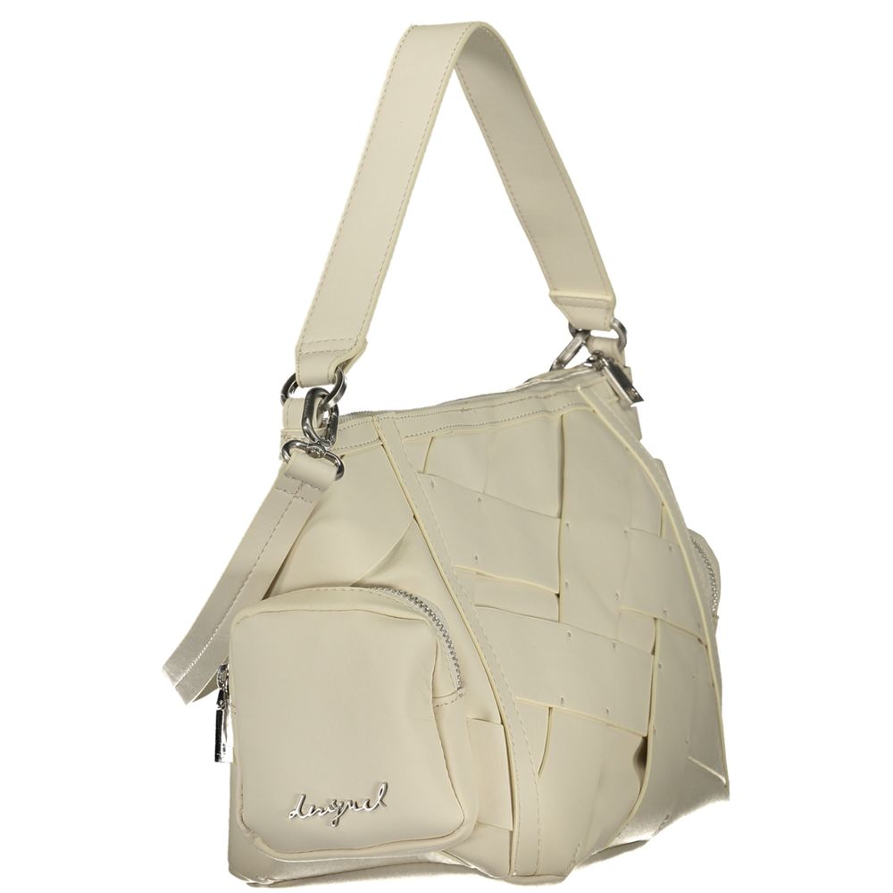 Desigual White Polyurethane Women's Shoulder Bag