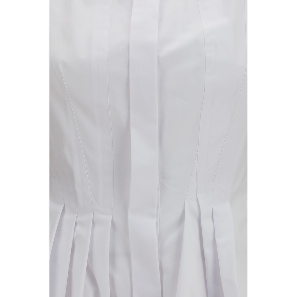Max Mara White Cotton Shirt