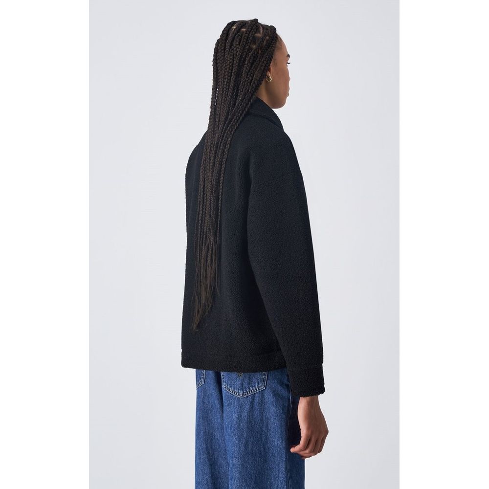 Champion Black Polyester Bomber