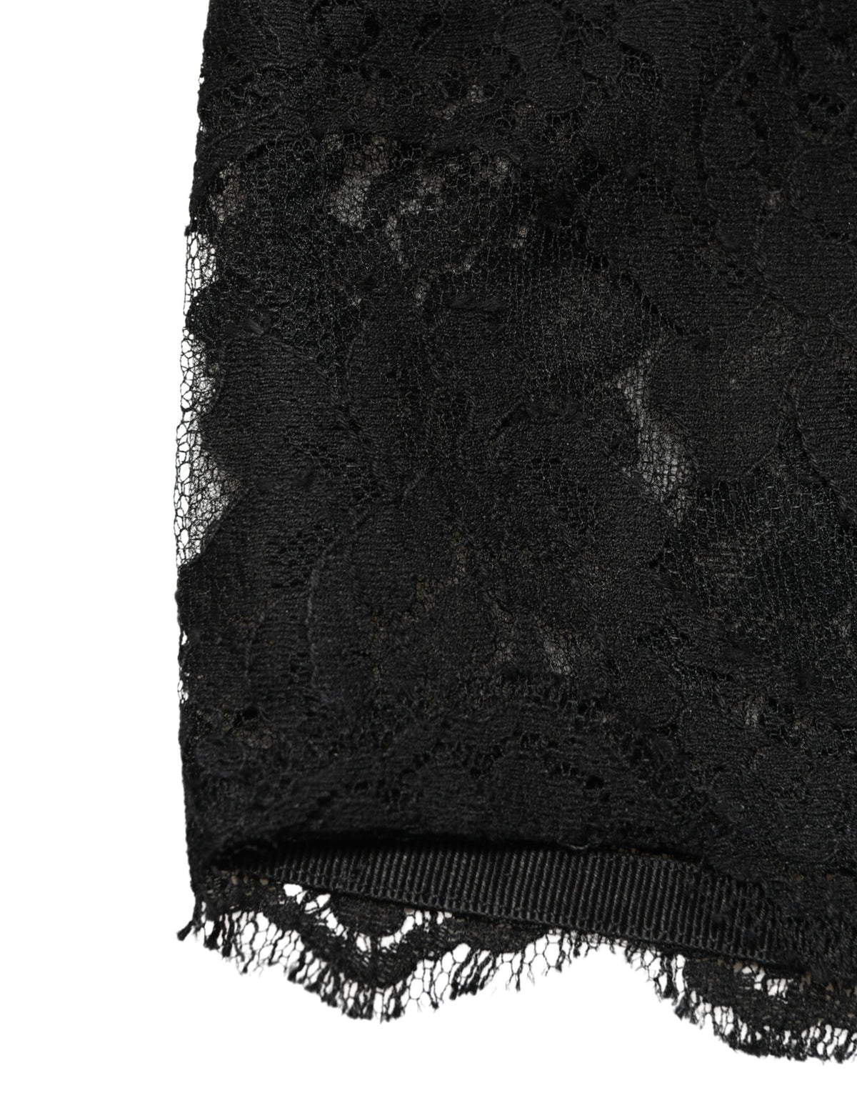 Dolce & Gabbana Black Lace Bandeau Bra Tube Top Underwear