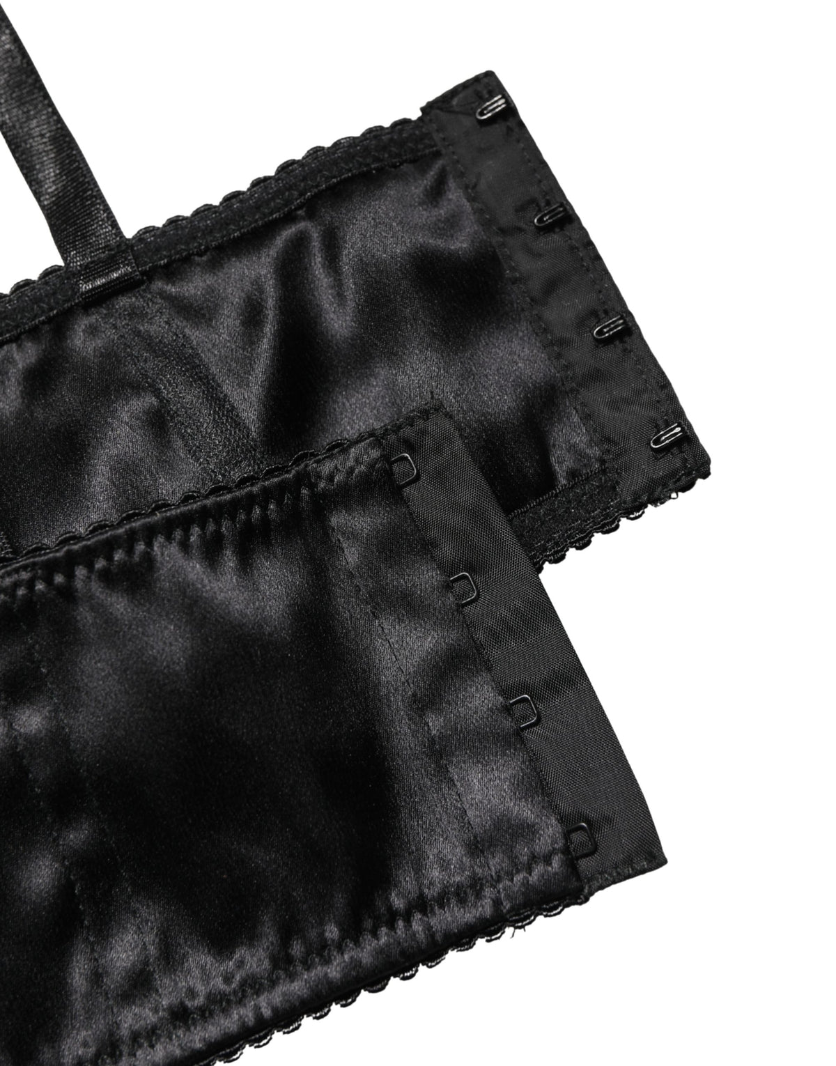 Dolce & Gabbana Black Semi-Pad Underwire Balconette Bra Underwear
