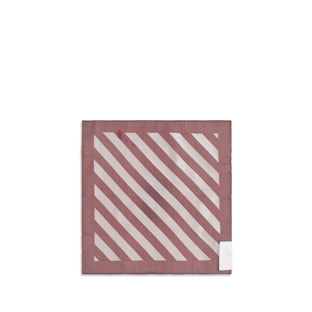 Brunello Cucinelli Red Cotton Scarf