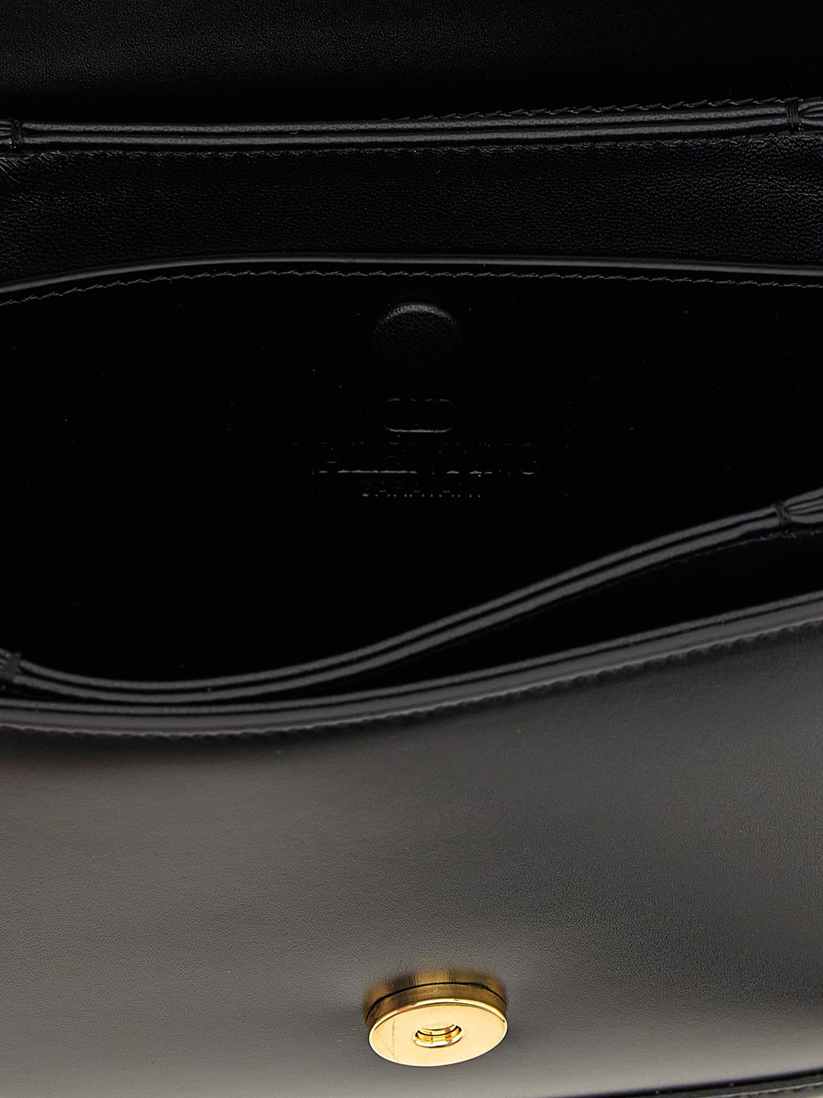 Valentino Garavani Black Calfskin Crossbody Bag