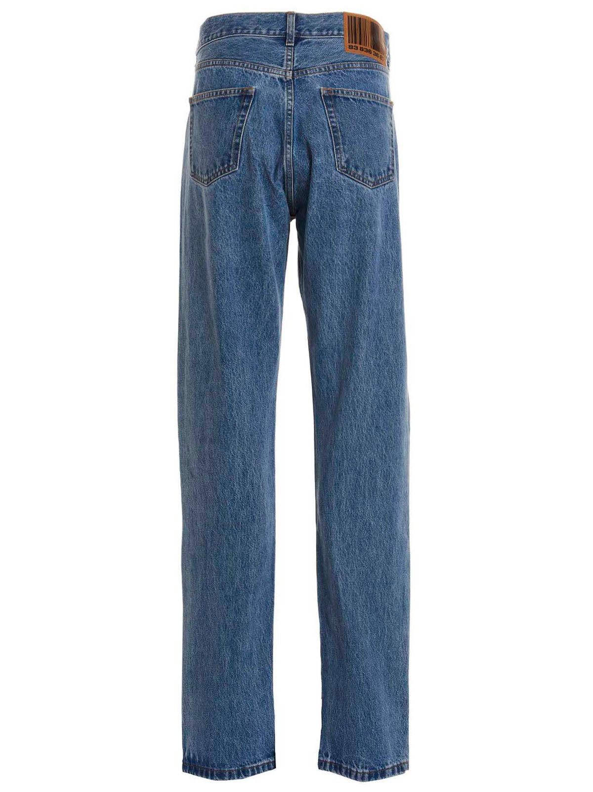 VTMNTS Blue Cotton Straight-Leg Jeans