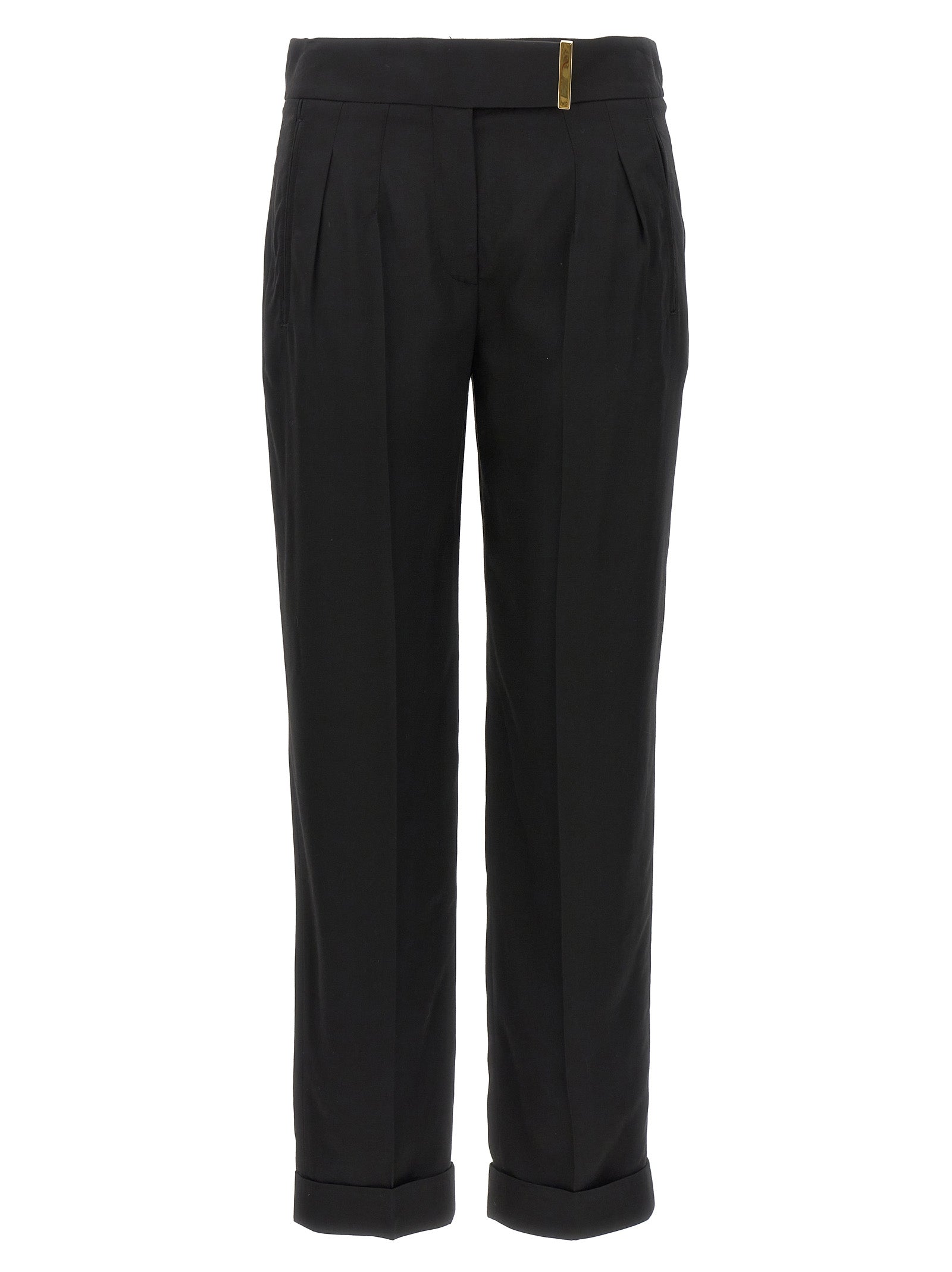 Tom Ford Black Viscose Dress Pants