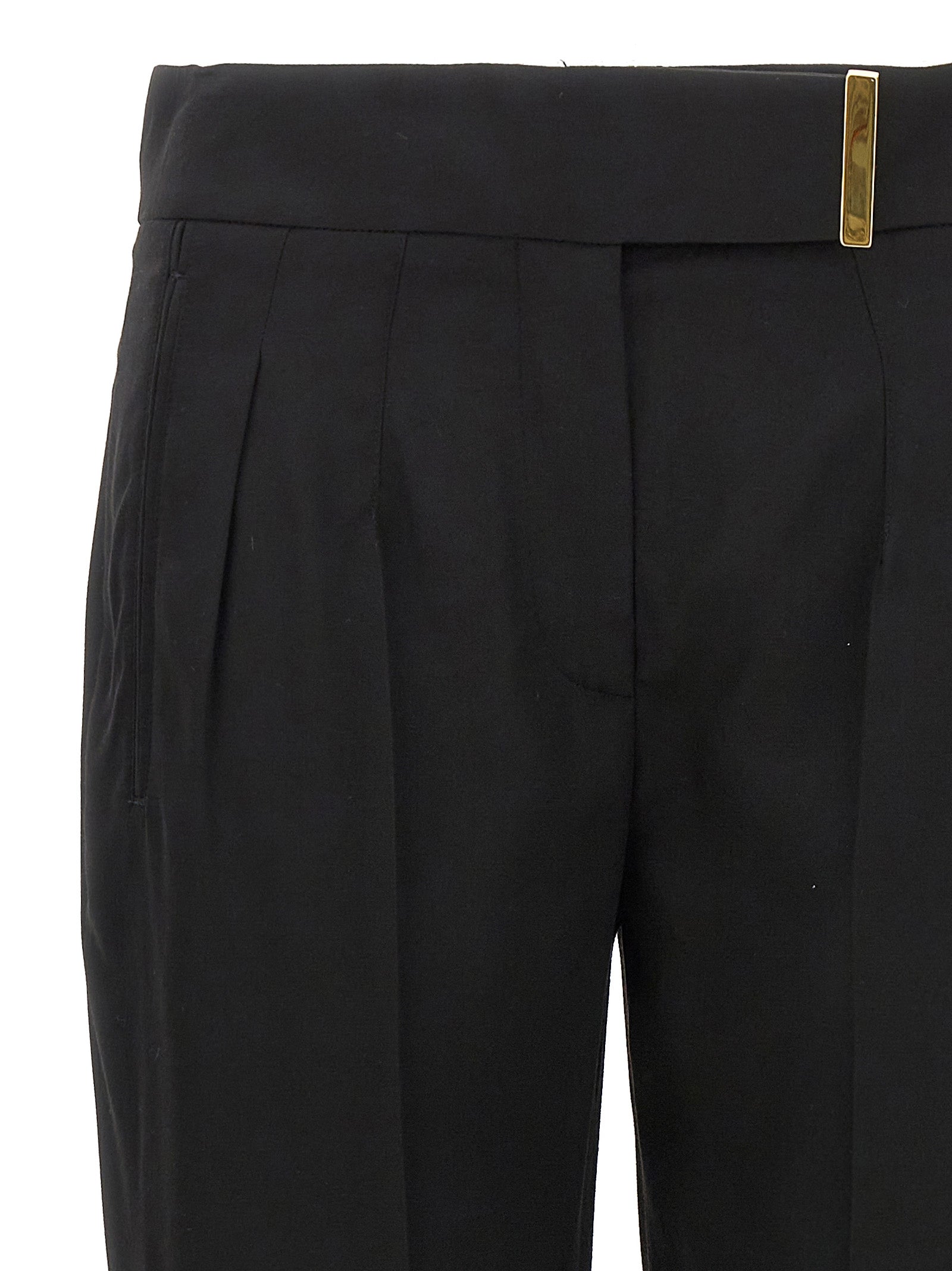 Tom Ford Black Viscose Dress Pants