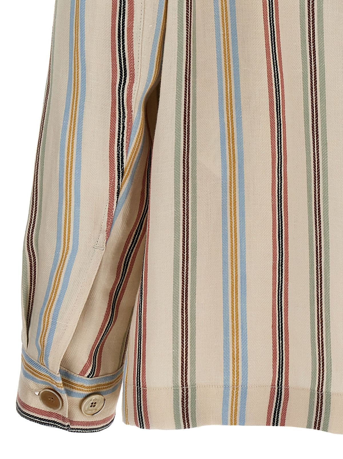 Etro Multicolor Linen Blouse