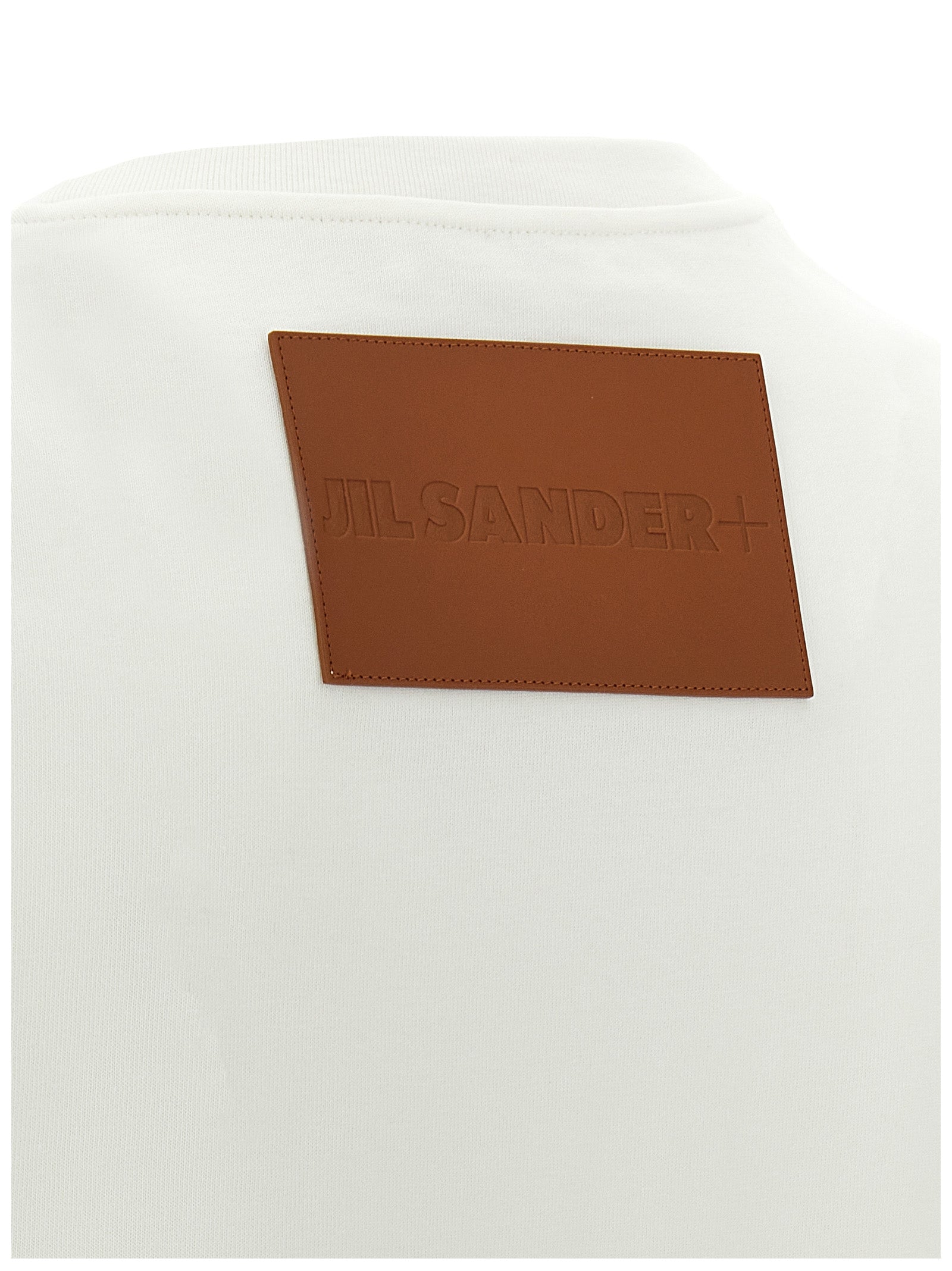 Jil Sander White Cotton T-Shirt