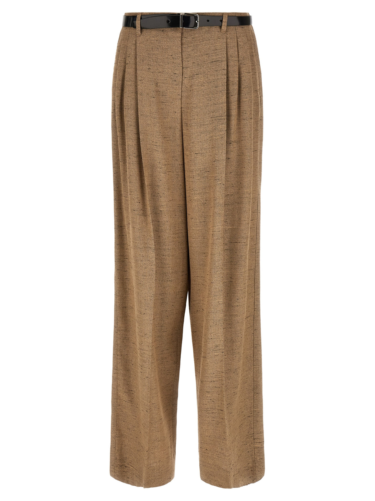 Dolce & Gabbana Beige Viscose Casual Pants