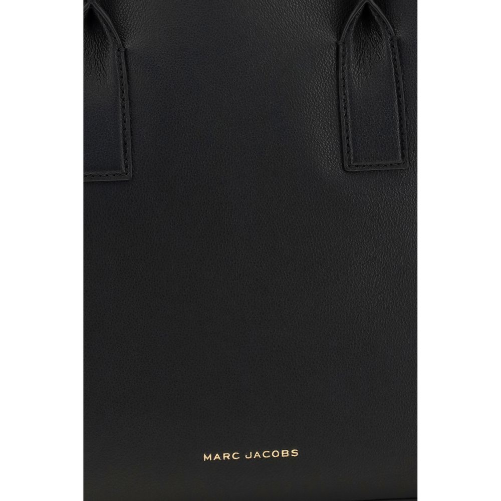 Marc Jacobs Black Calf Leather Bos Taurus Shoulder Bag