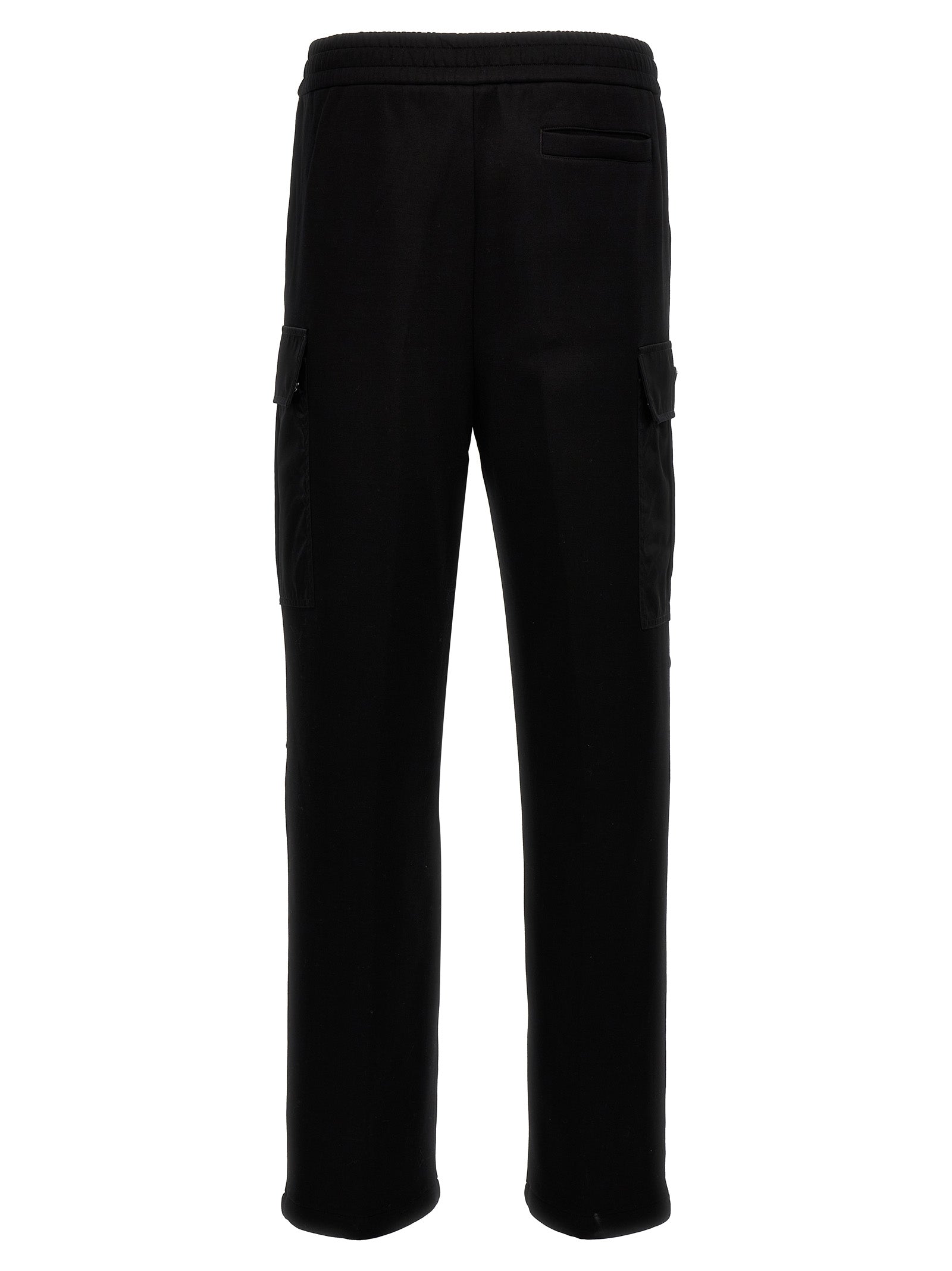 Prada Black Cotton Joggers (Workout Pants)
