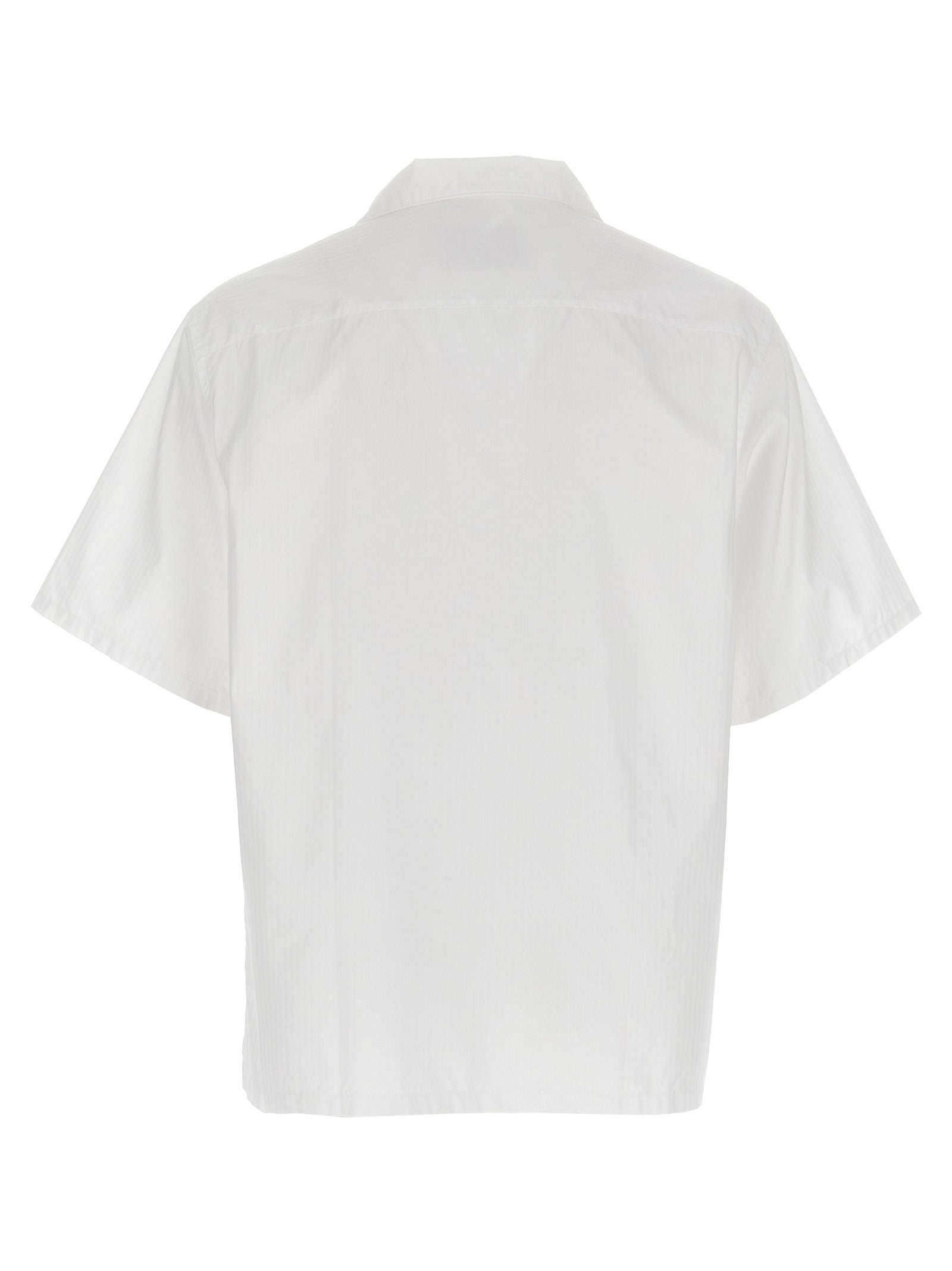 Prada White Cotton Blouse
