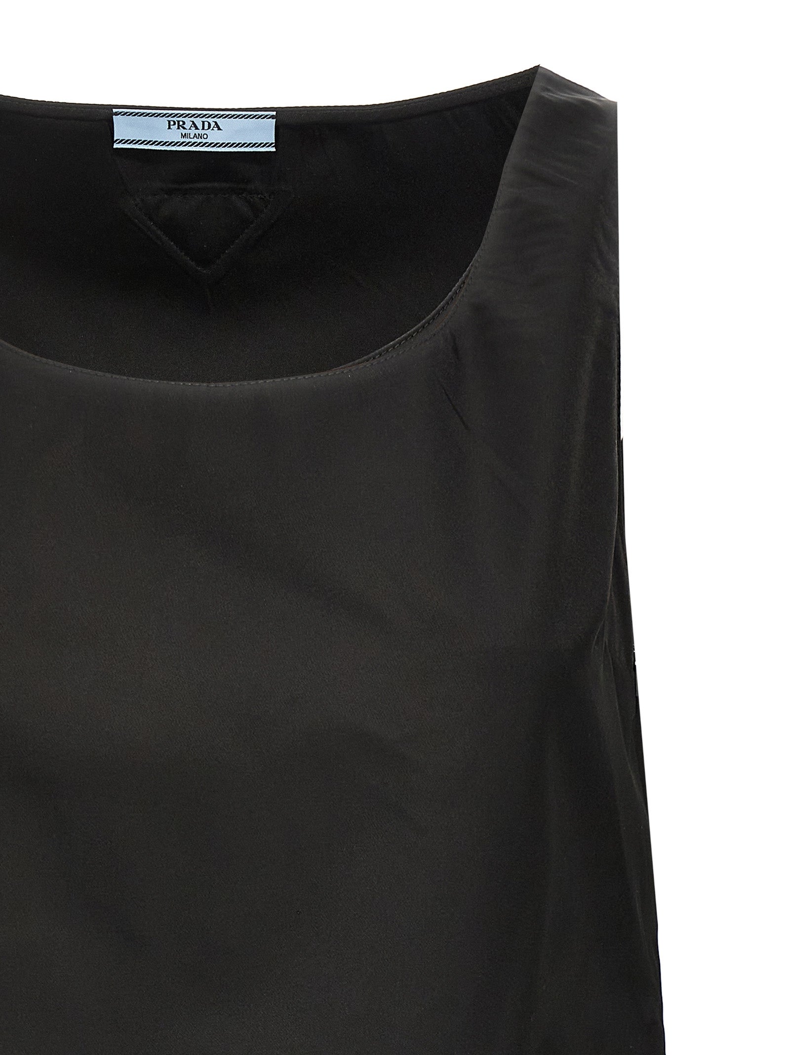 Prada Black Polyamide Short Dress