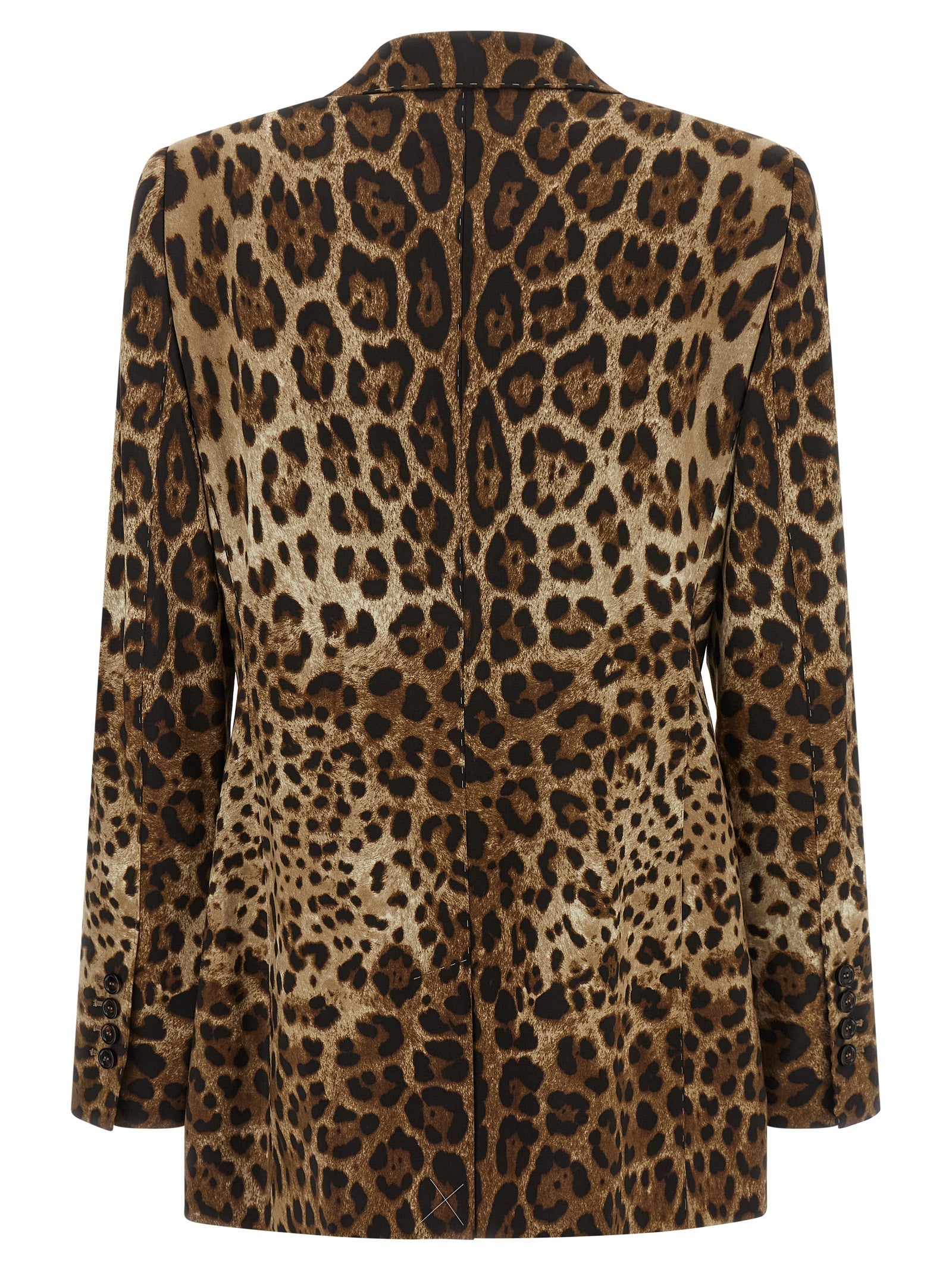 Dolce & Gabbana Brown Wool Blazer