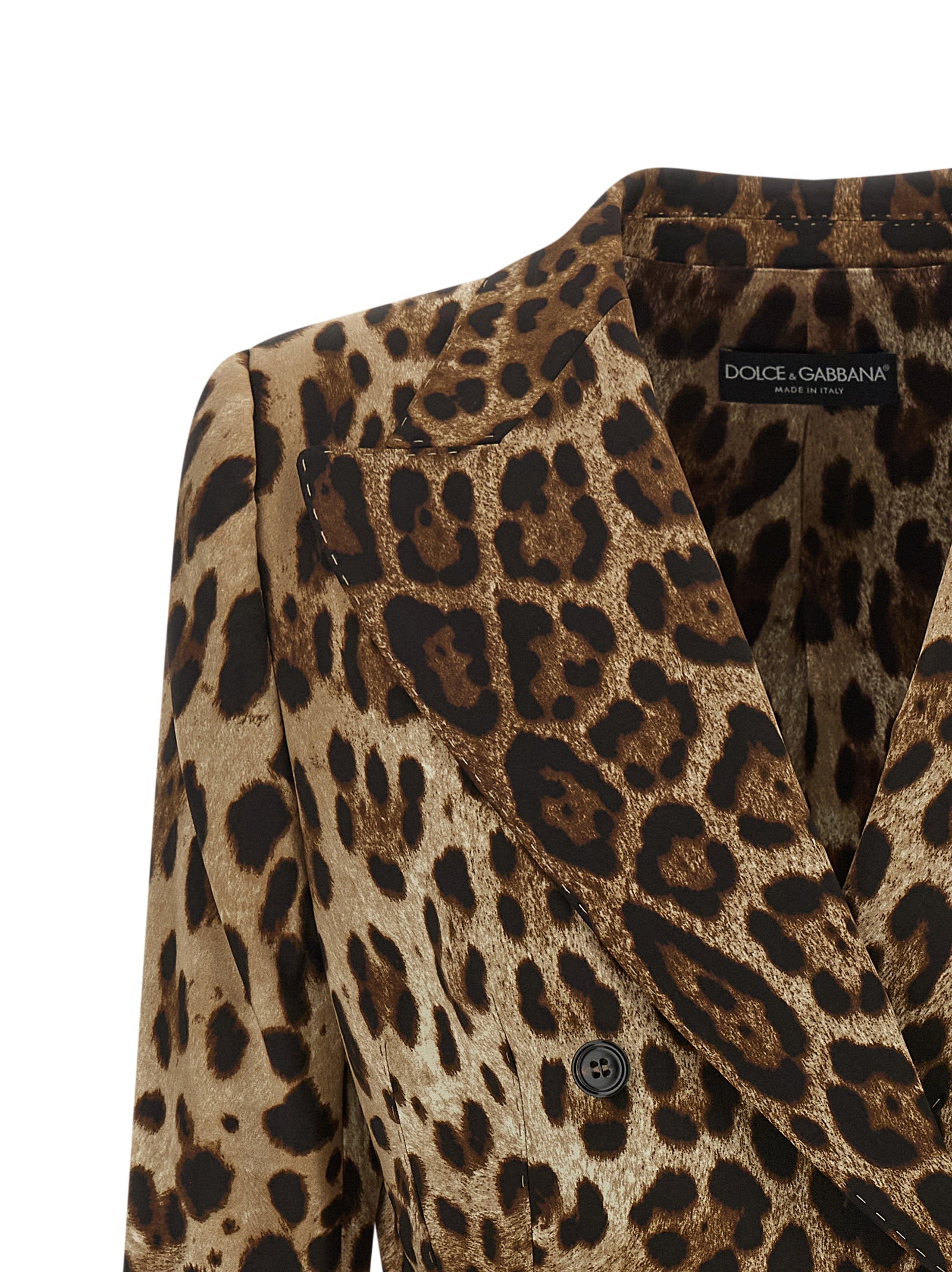 Dolce & Gabbana Brown Wool Blazer