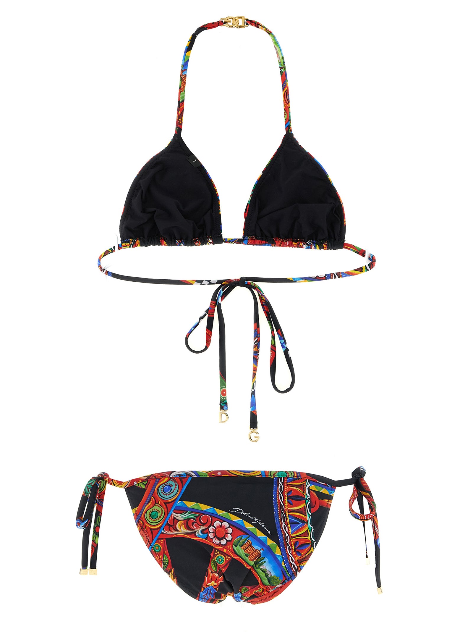 Dolce & Gabbana Multicolor Polyamide Bikini