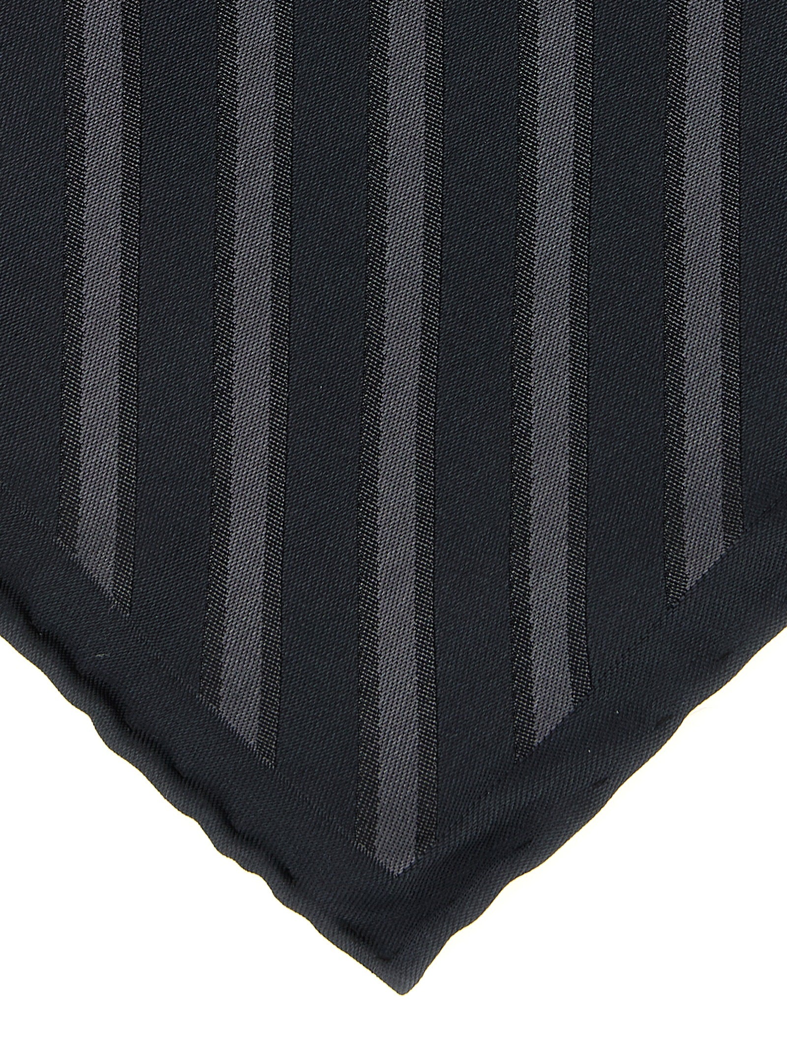 Brunello Cucinelli Gray Silk Pocket Square
