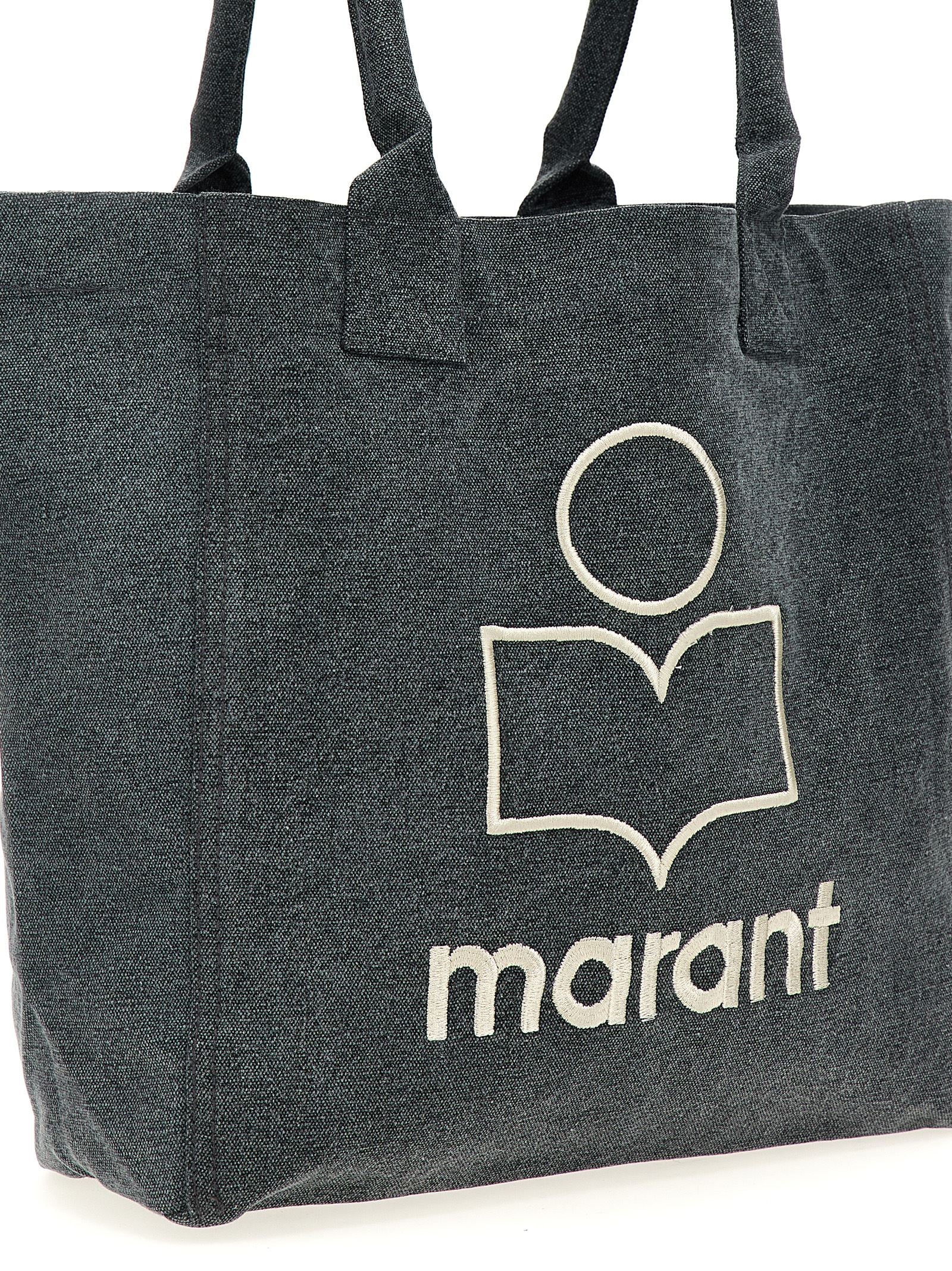 Isabel Marant Black Cotton Tote Bag