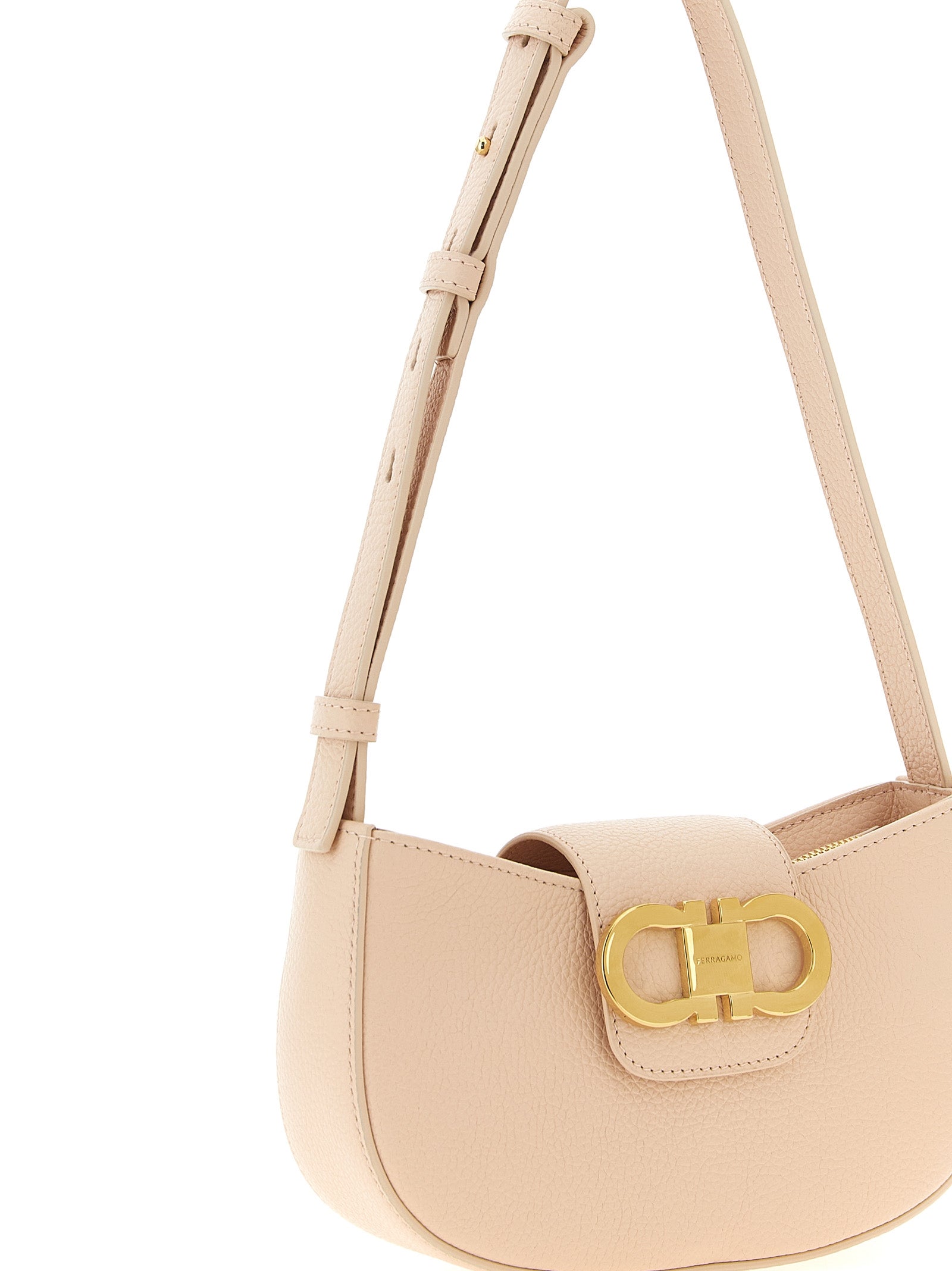 Ferragamo Multicolor Calfskin Shoulder Bag