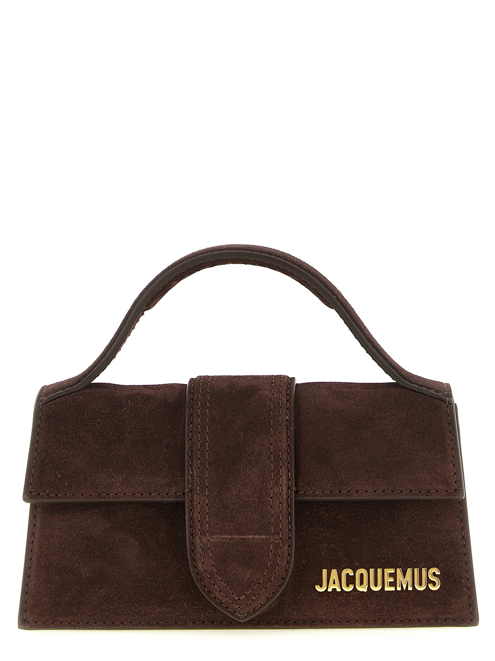 Jacquemus Brown Calfskin Handbag