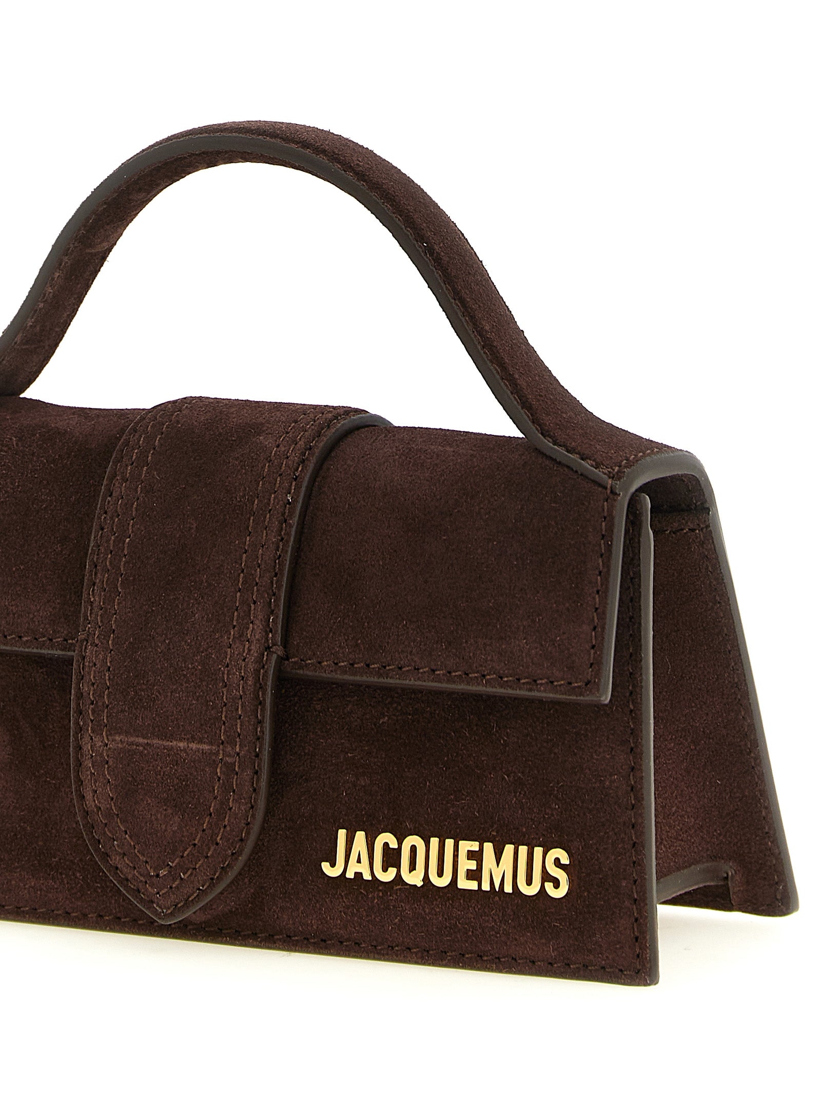 Jacquemus Brown Calfskin Handbag