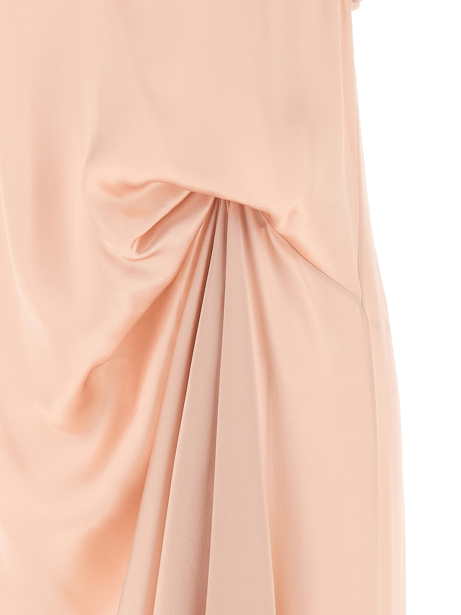 Maison Margiela Multicolor Acetate Midi Dress