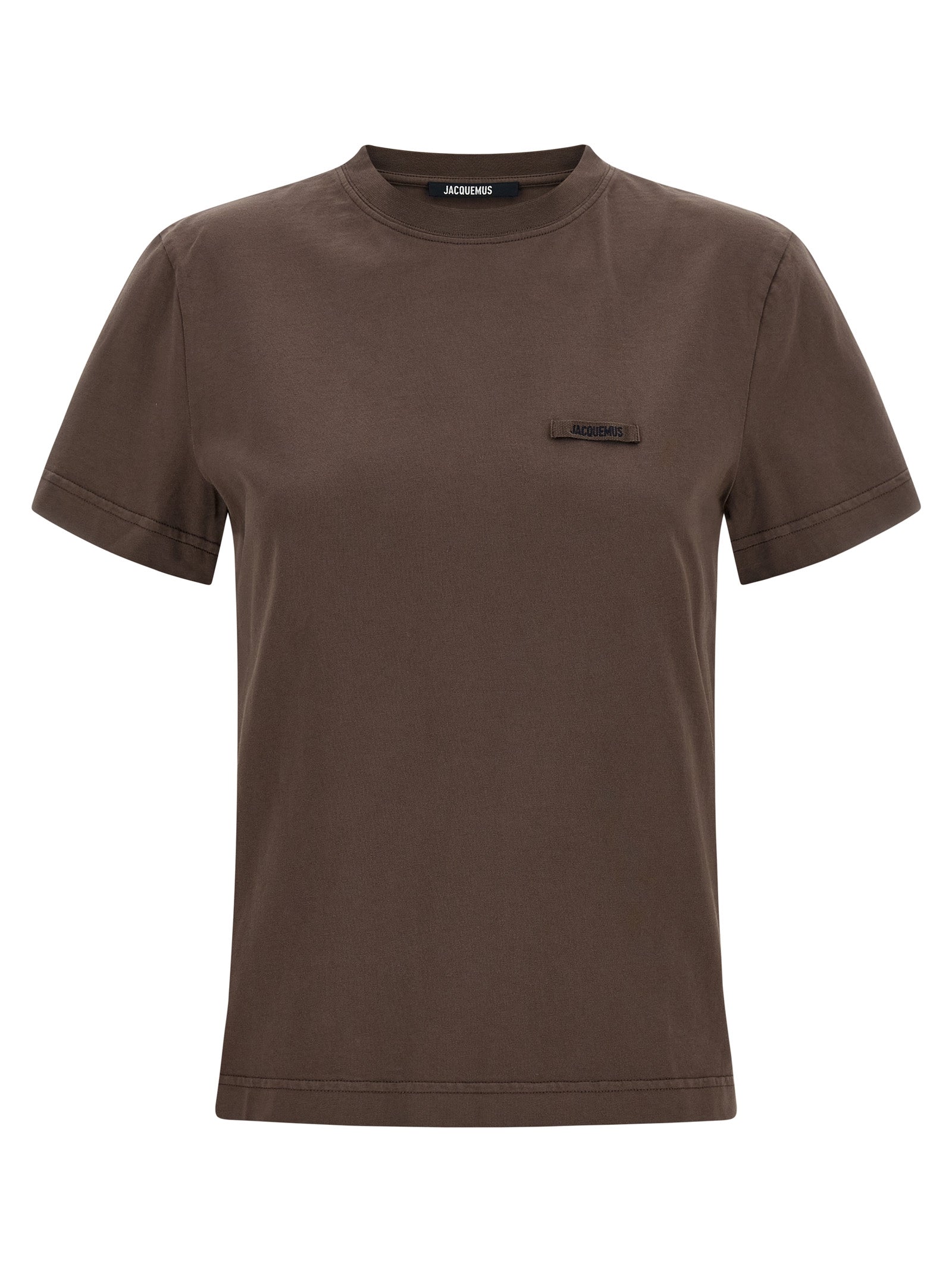 Jacquemus Brown Cotton T-Shirt