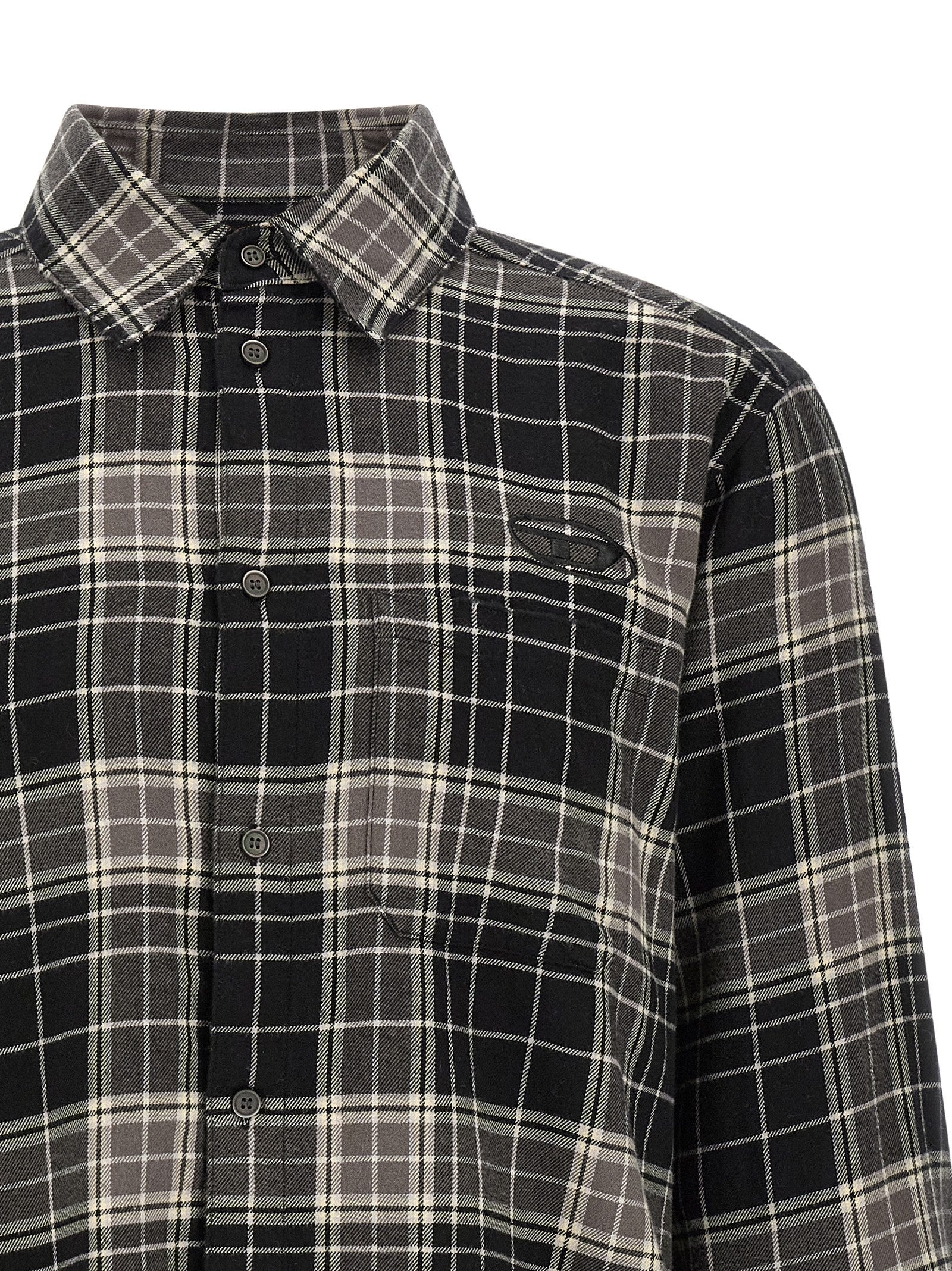 Diesel Multicolor Cotton Blouse