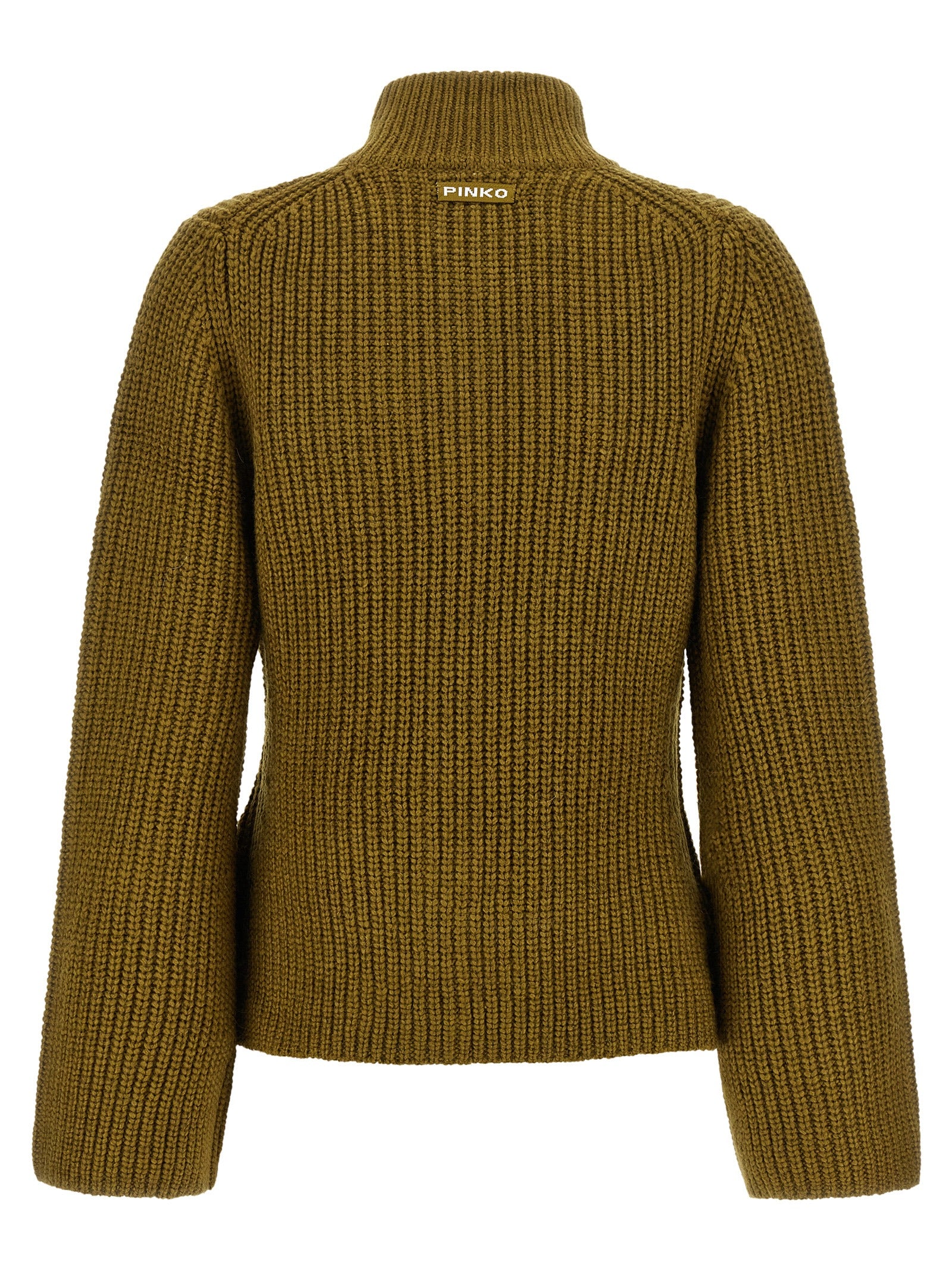 PINKO Bicolor Polyester Cardigan