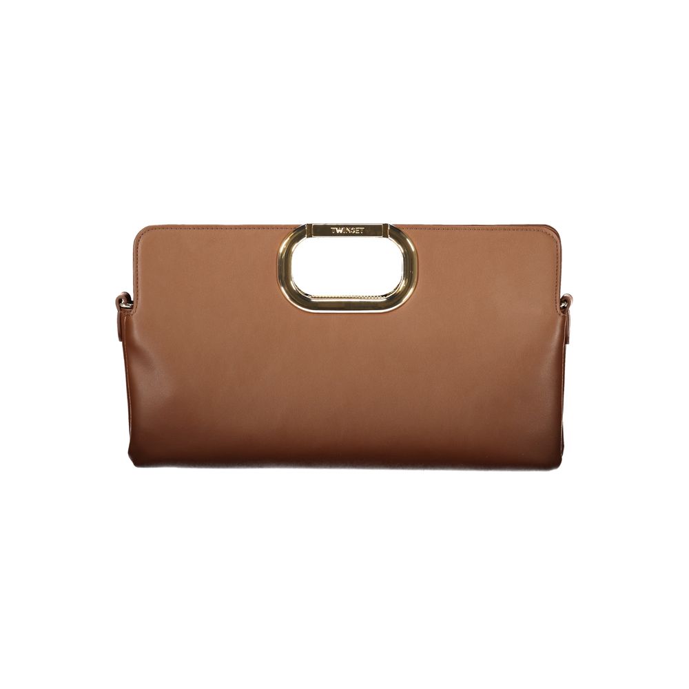 Twinset Brown Polyurethane Women's Bag