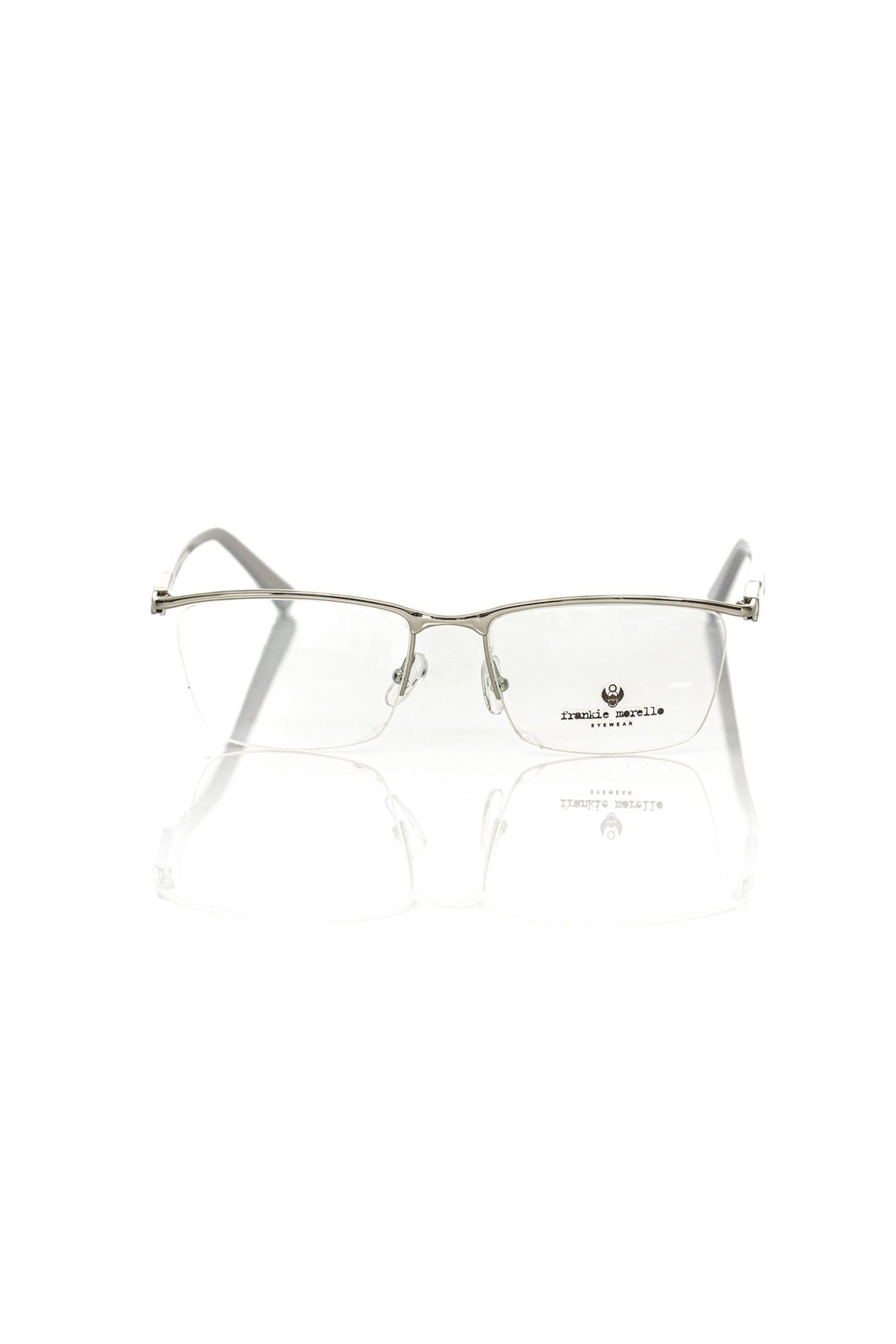 Frankie Morello Silver Metallic Men Frame