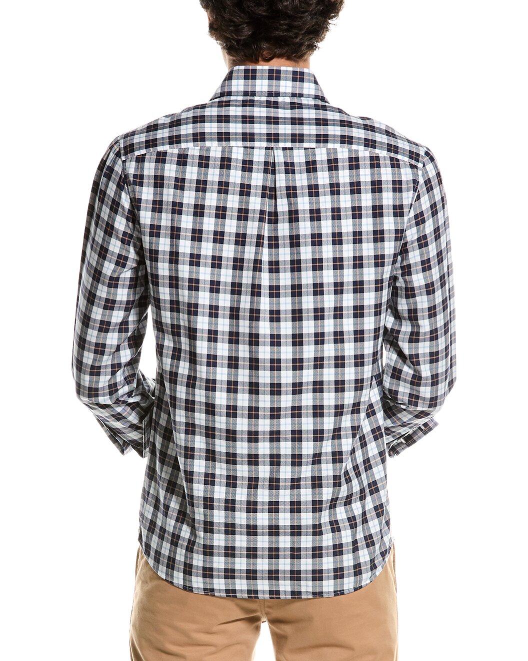 BRUNELLO CUCINELLI MEN'S PLAID BUTTON-UP SHIRT