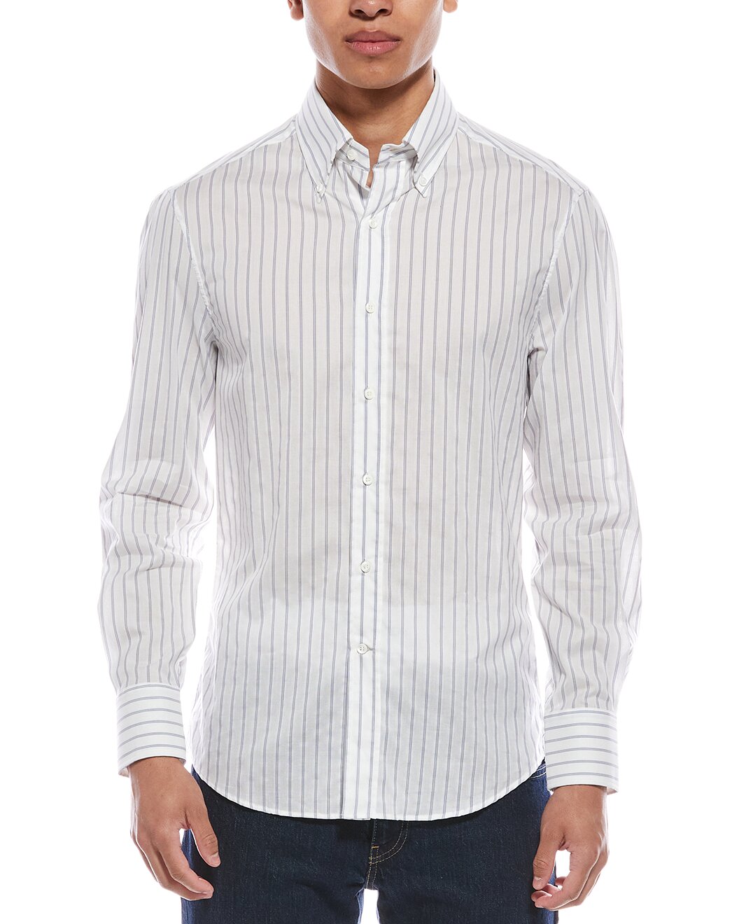 BRUNELLO CUCINELLI MEN'S SHIRT MM6361716_C015 NWT