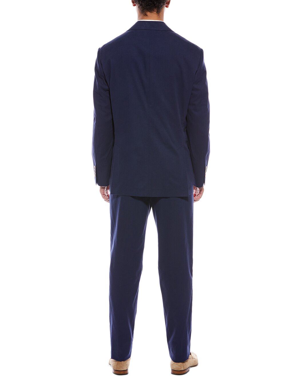 BRUNELLO CUCINELLI MEN'S PRUSSIA COTTON BLEND TAILORED SUIT