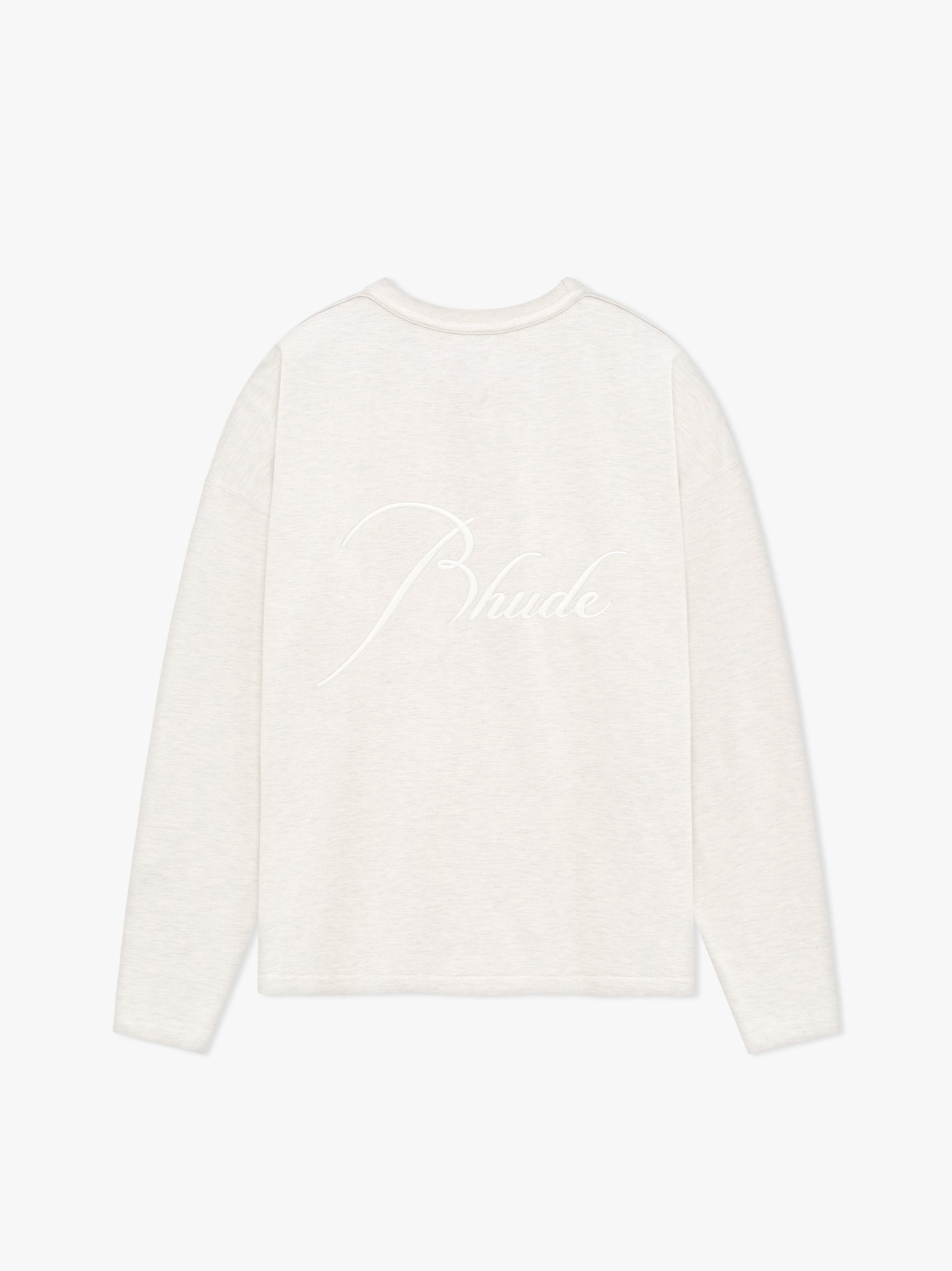 RHUDE MEN'S LS REVERSE TEE NWT